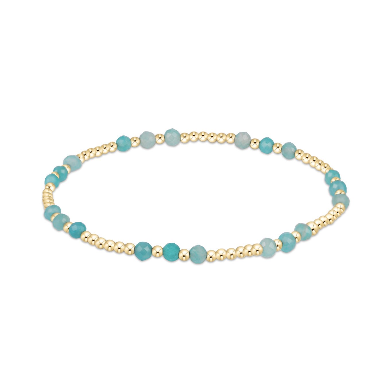 Enewton Joy Gem 3mm Bracelet - amazonite - Just a Small Town Girl