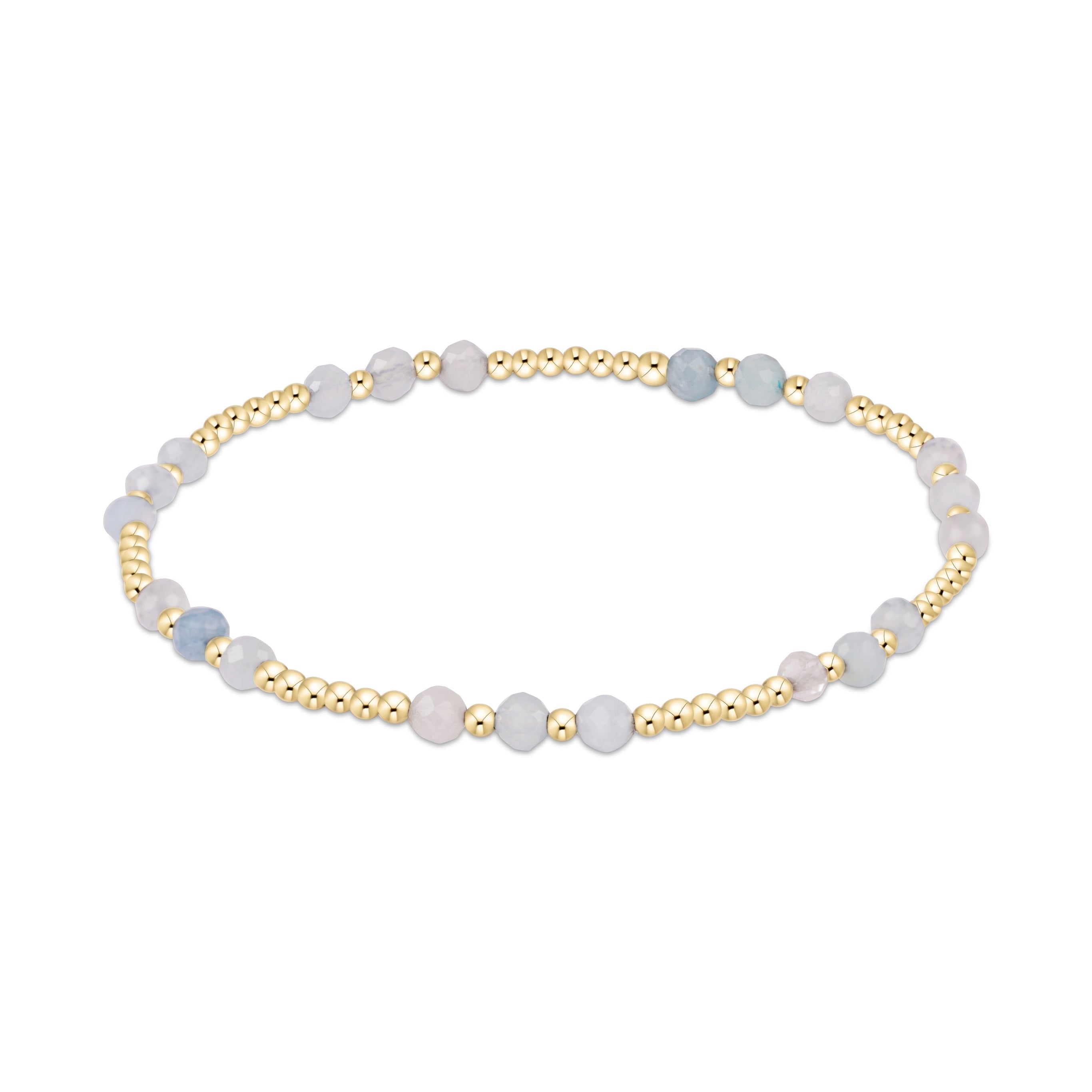 Enewton Joy Gem 3mm Bracelet - aquamarine - Just a Small Town Girl