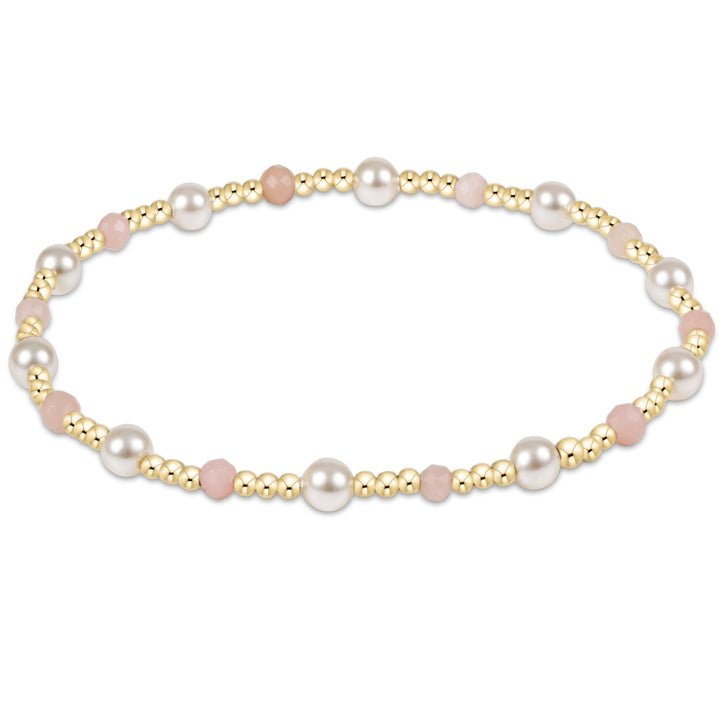 Enewton Pearl Sincerity Bracelet - 4mm pink opal - Just a Small Town Girl