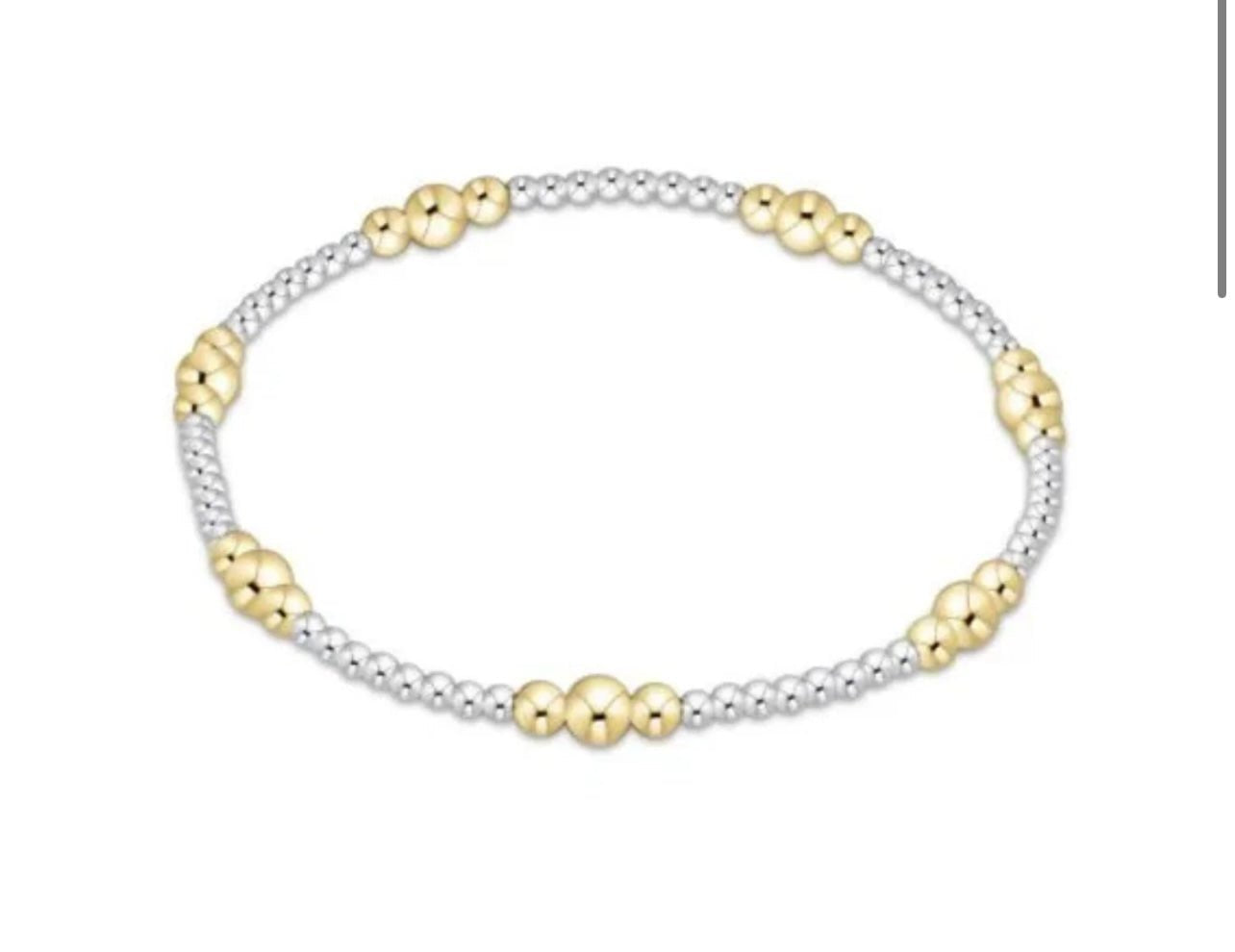 Enewton Purpose Gold 4mm Bracelet: Mixed Metal - Just a Small Town Girl