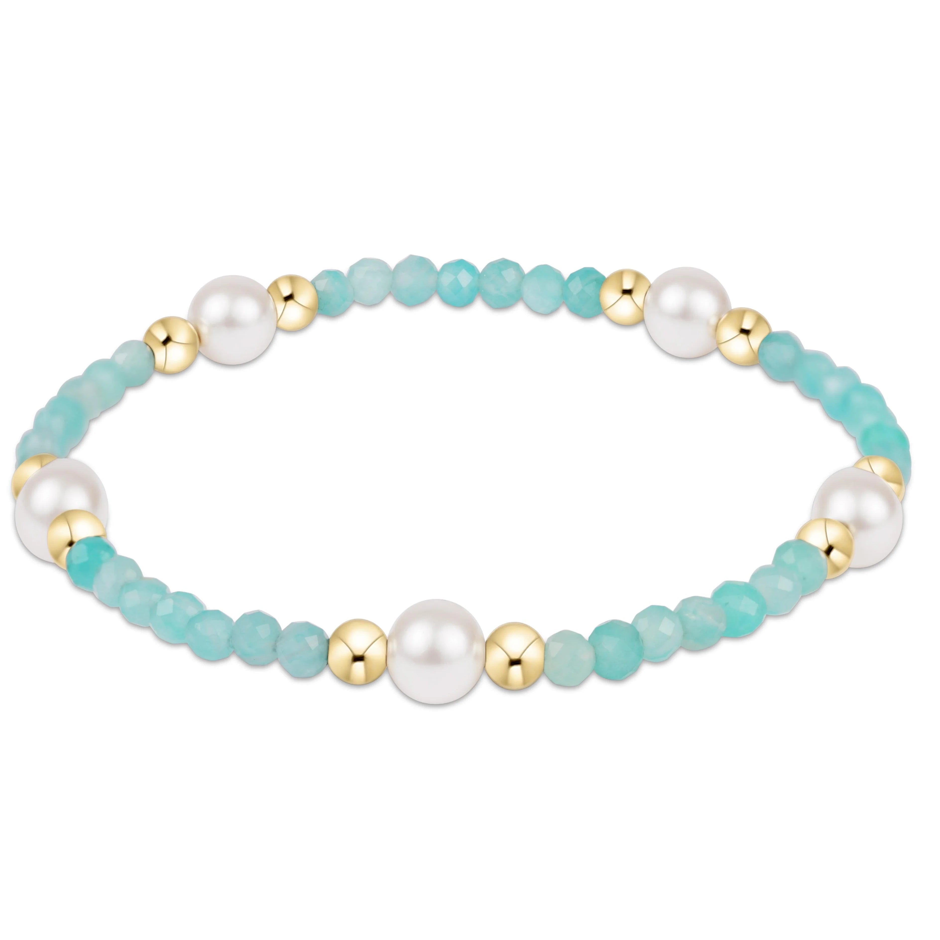 Enewton Purpose Pearl 6m Gem Bracelet- amazonite - Just a Small Town Girl
