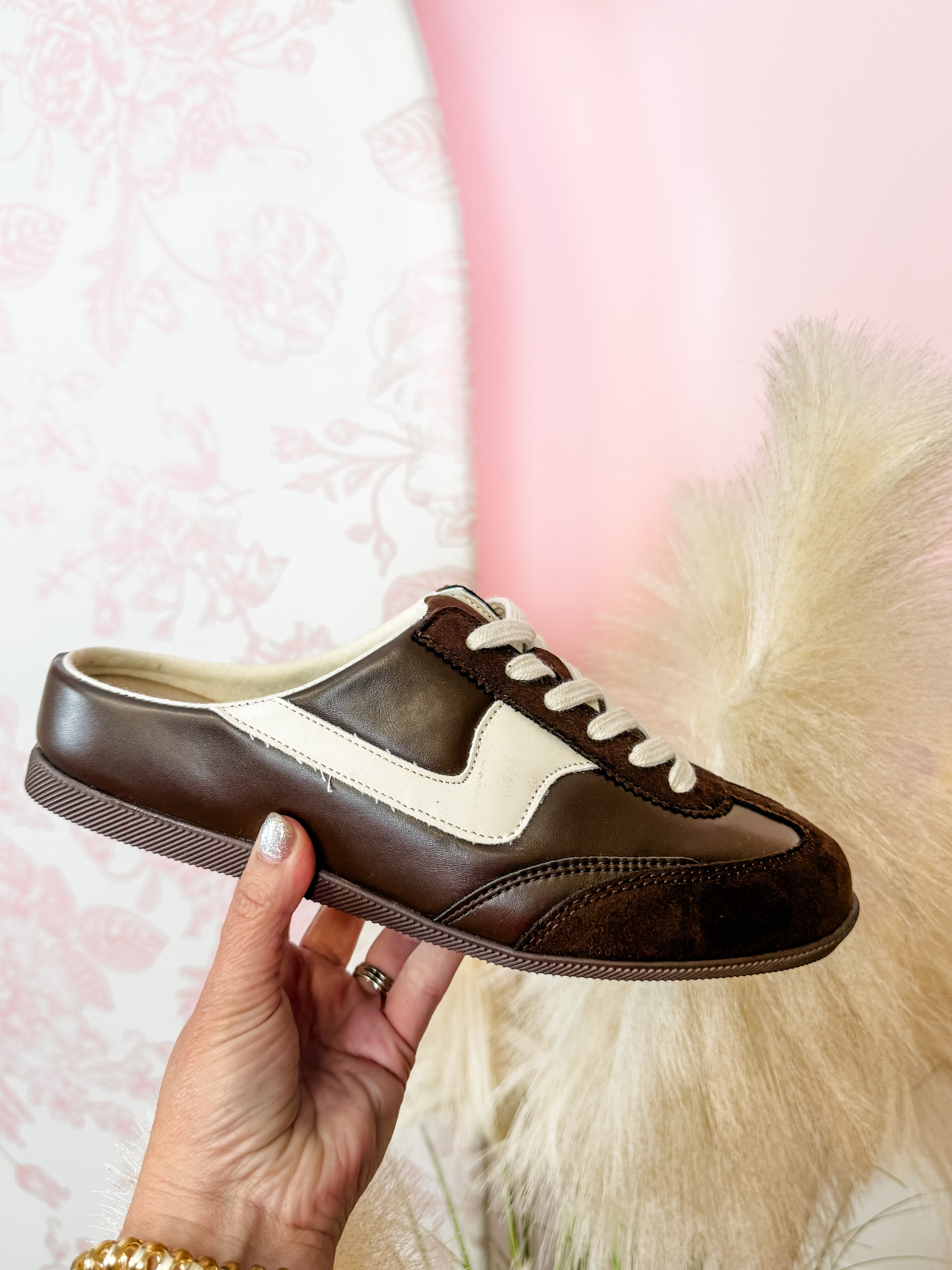 Espresso Run Sneakers - Just a Small Town Girl