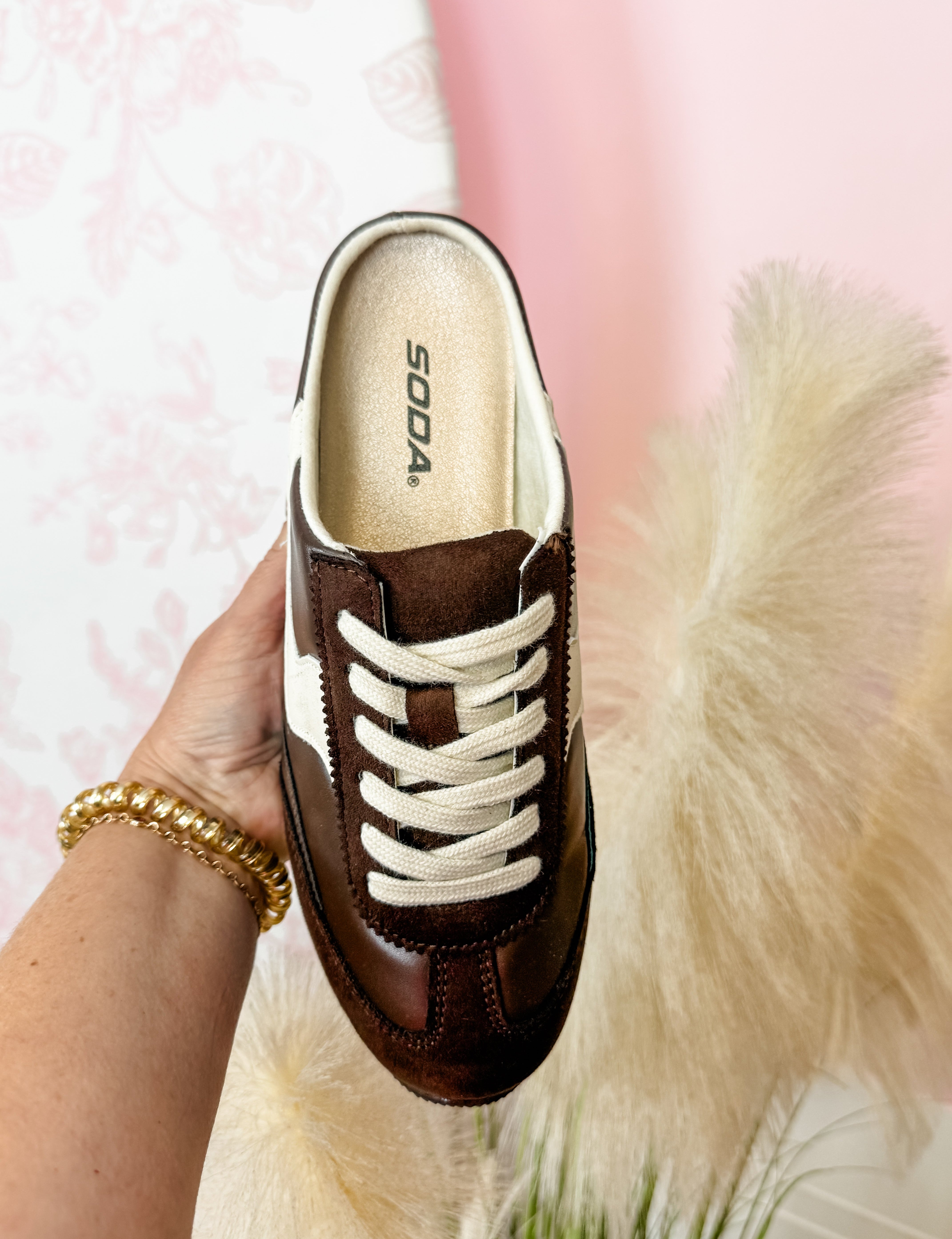 Espresso Run Sneakers - Just a Small Town Girl