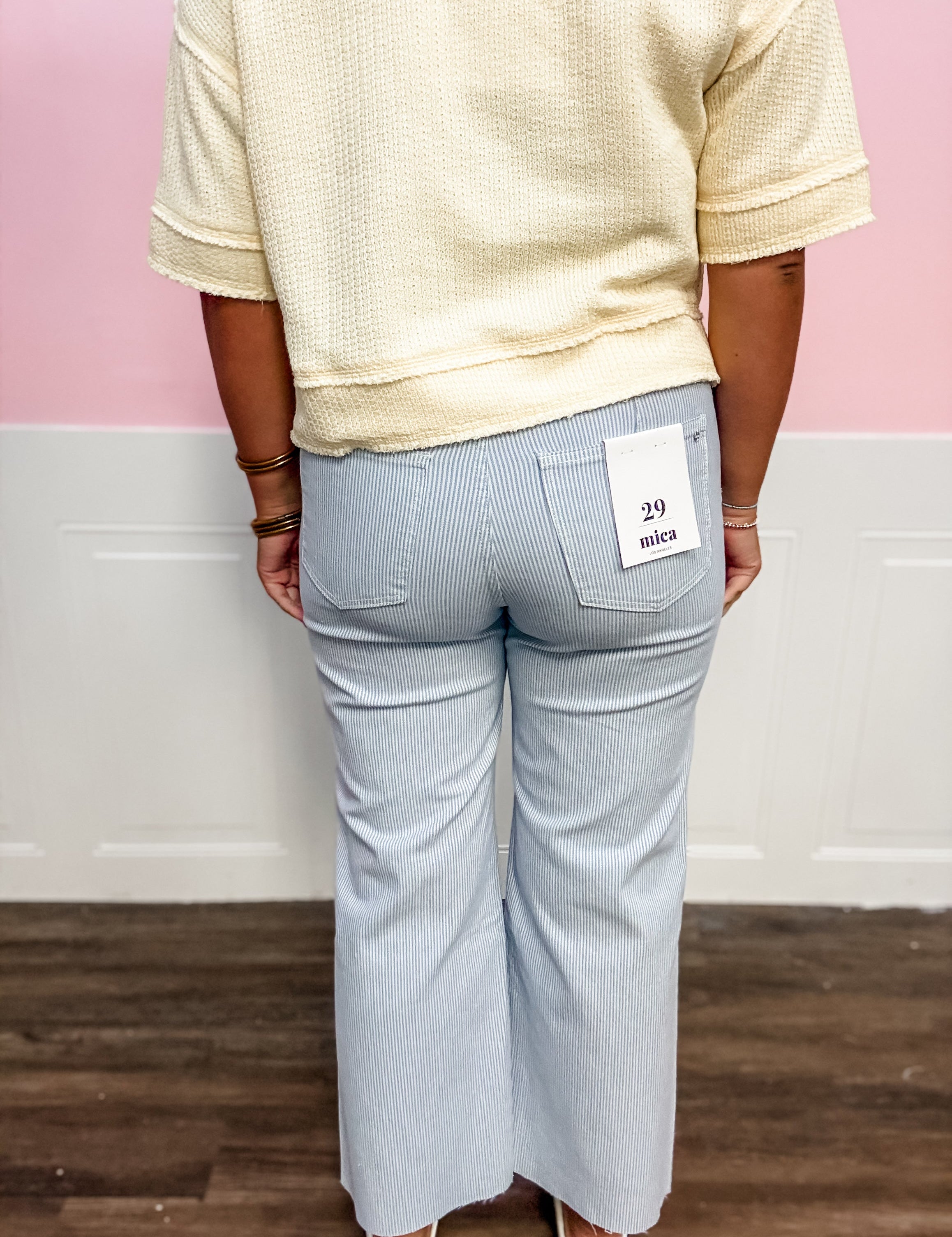 Everyday Ease Mica High Rise High Crop Leg Jeans - Just a Small Town Girl