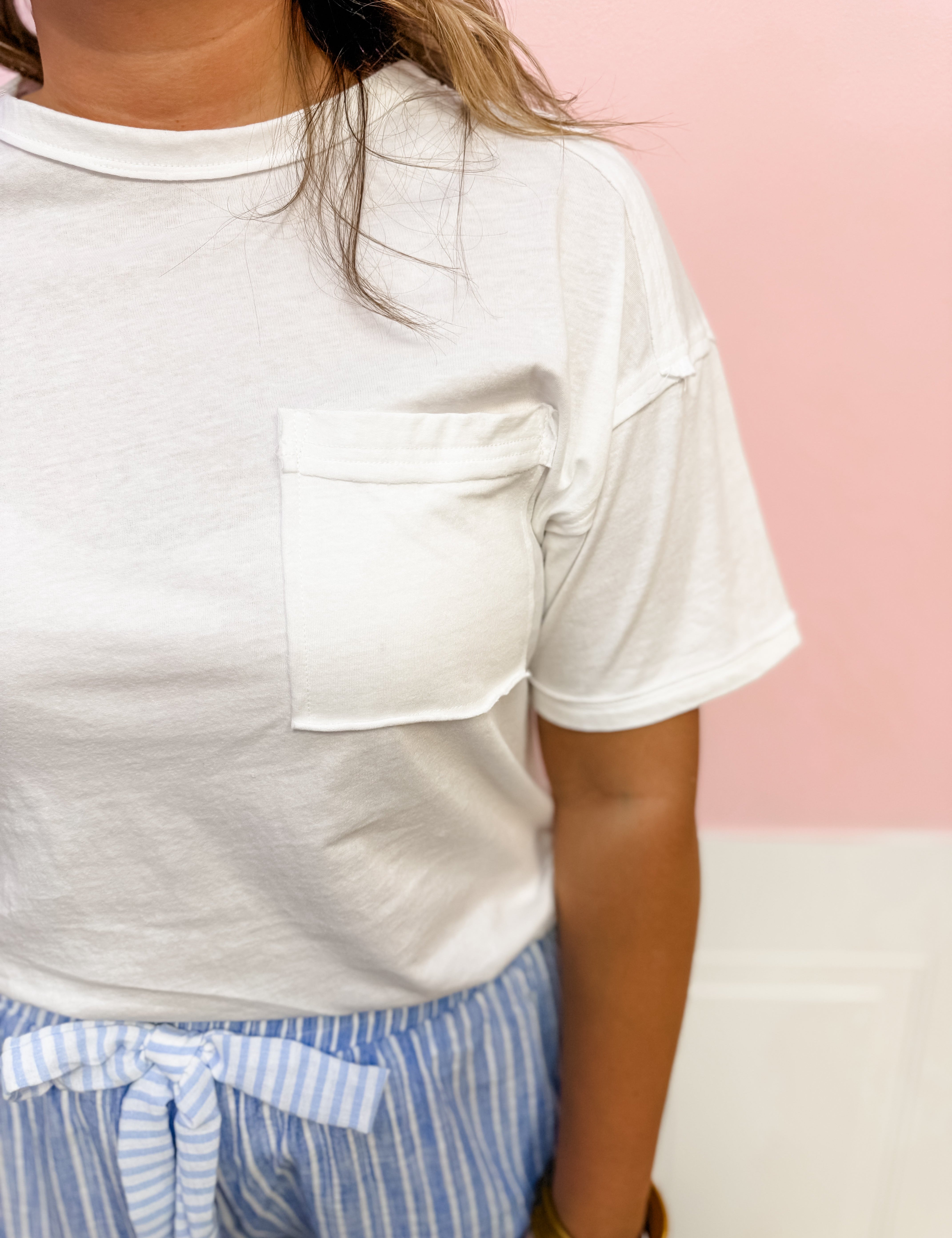 Everyday Essential Pocket Tee - Just a Small Town Girl