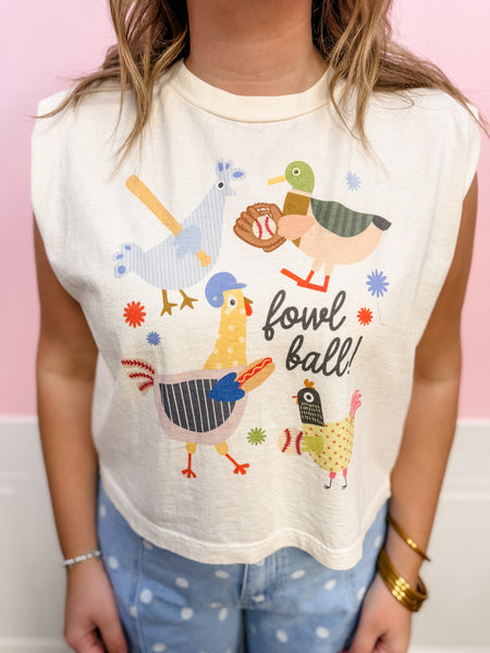 Fowl Ball Graphic Tee - Just a Small Town Girl