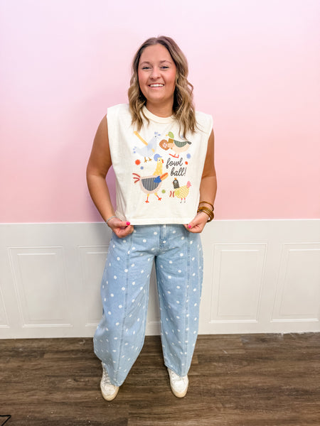 Fowl Ball Graphic Tee - Just a Small Town Girl