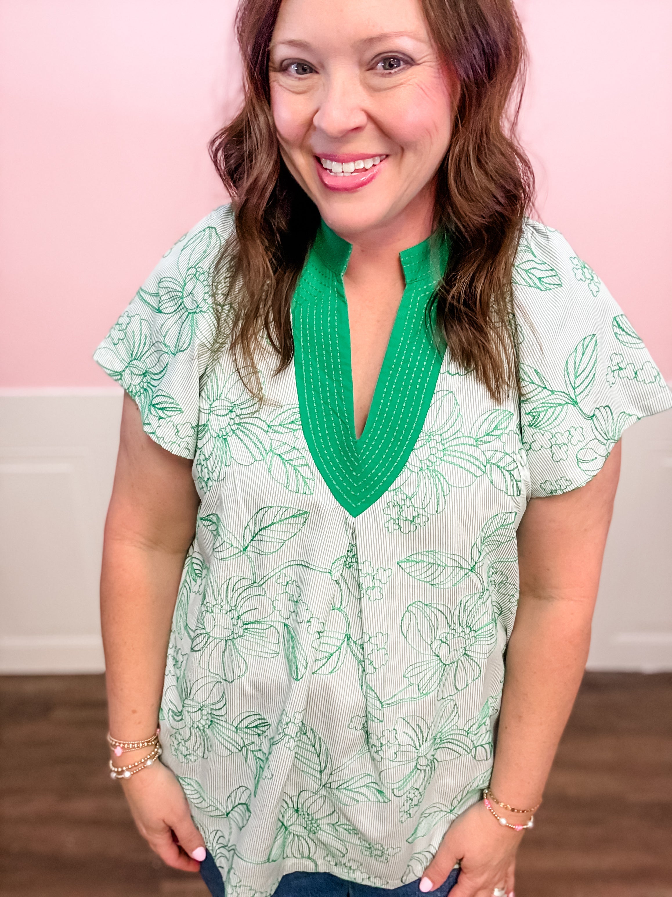 Fresh Bloom Shift Top - Just a Small Town Girl