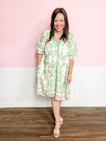 Garden Heirloom Smocked Dress - Just a Small Town Girl