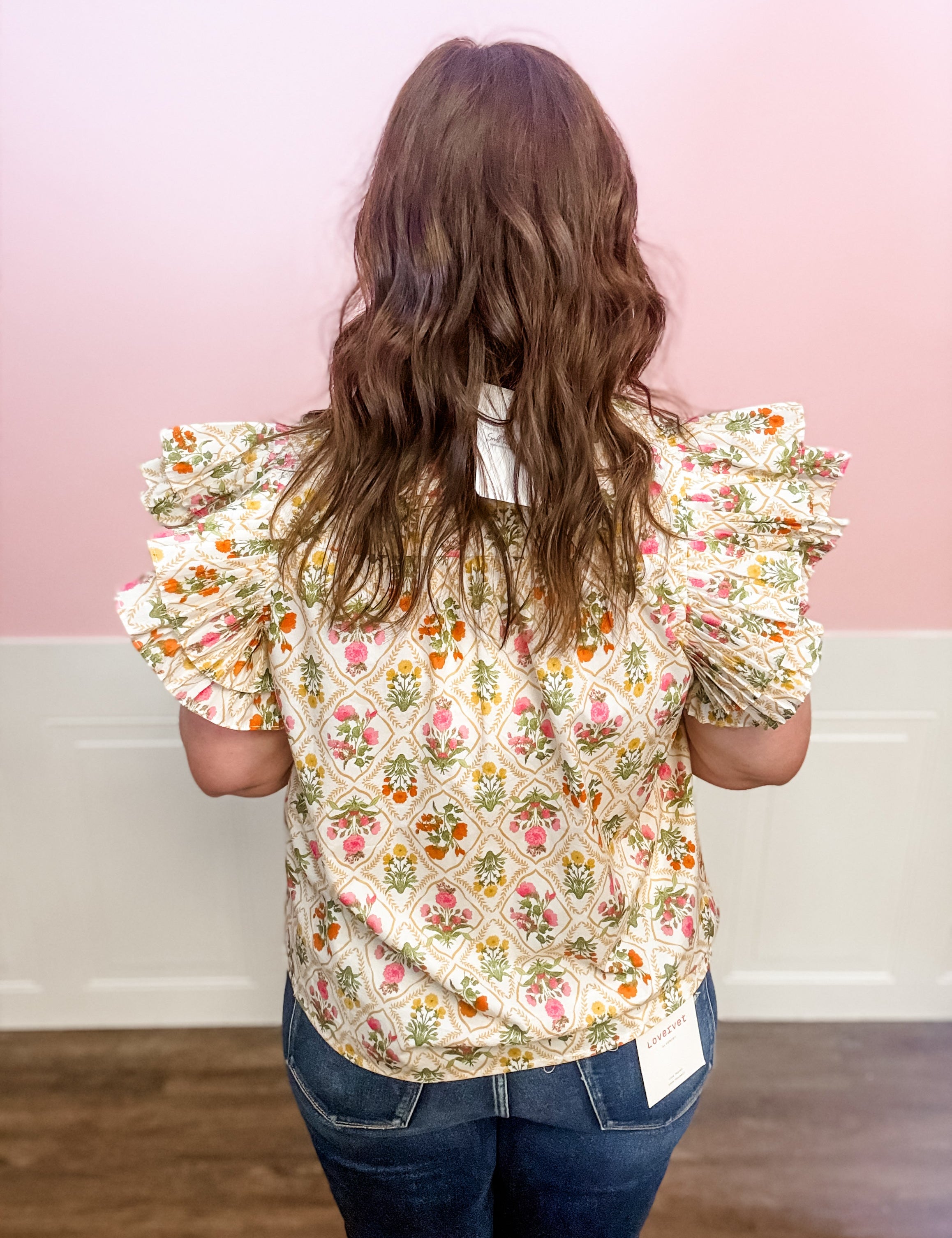 Garden Party Bloom Top - Just a Small Town Girl