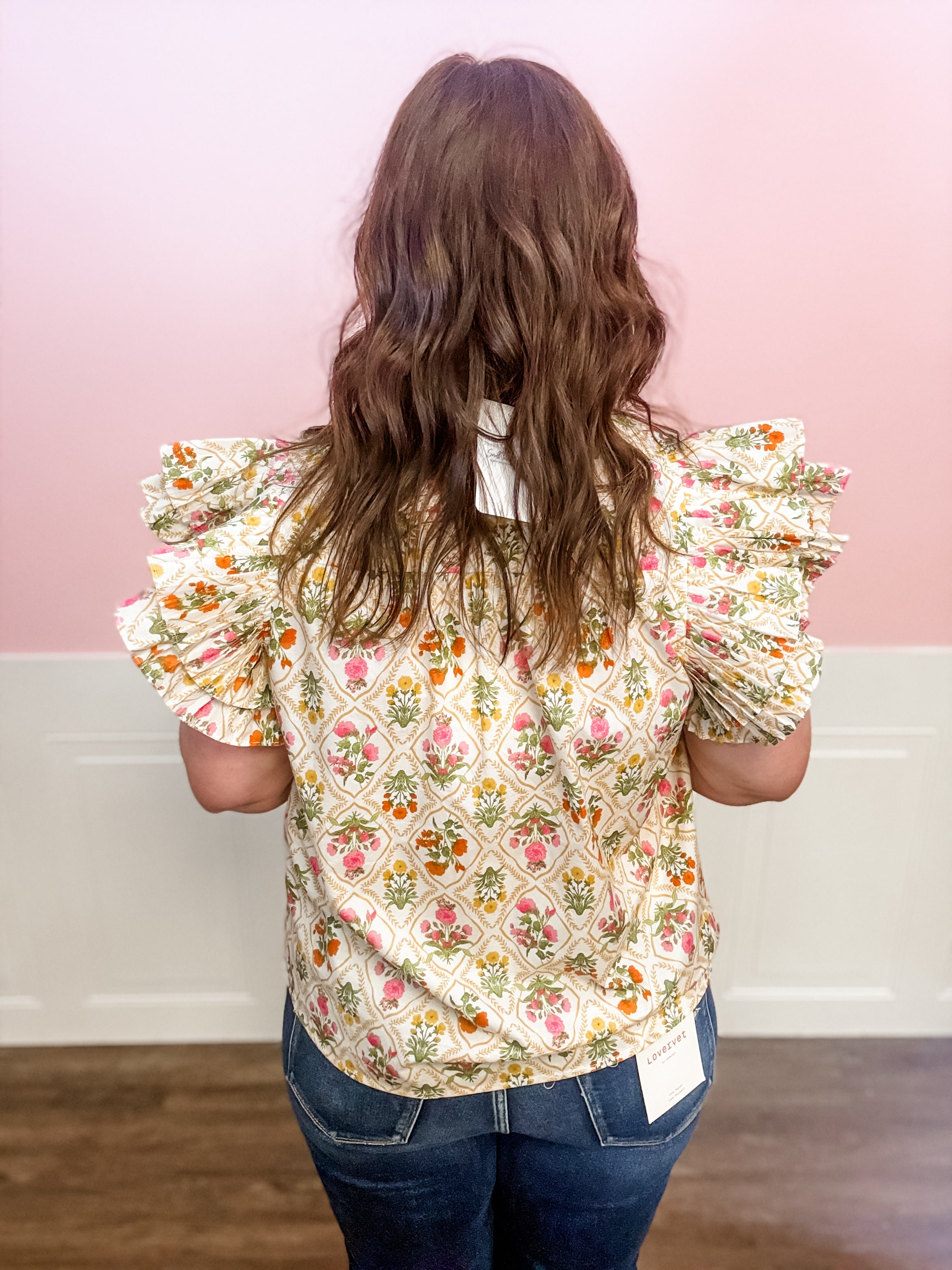 Garden Party Bloom Top - Just a Small Town Girl