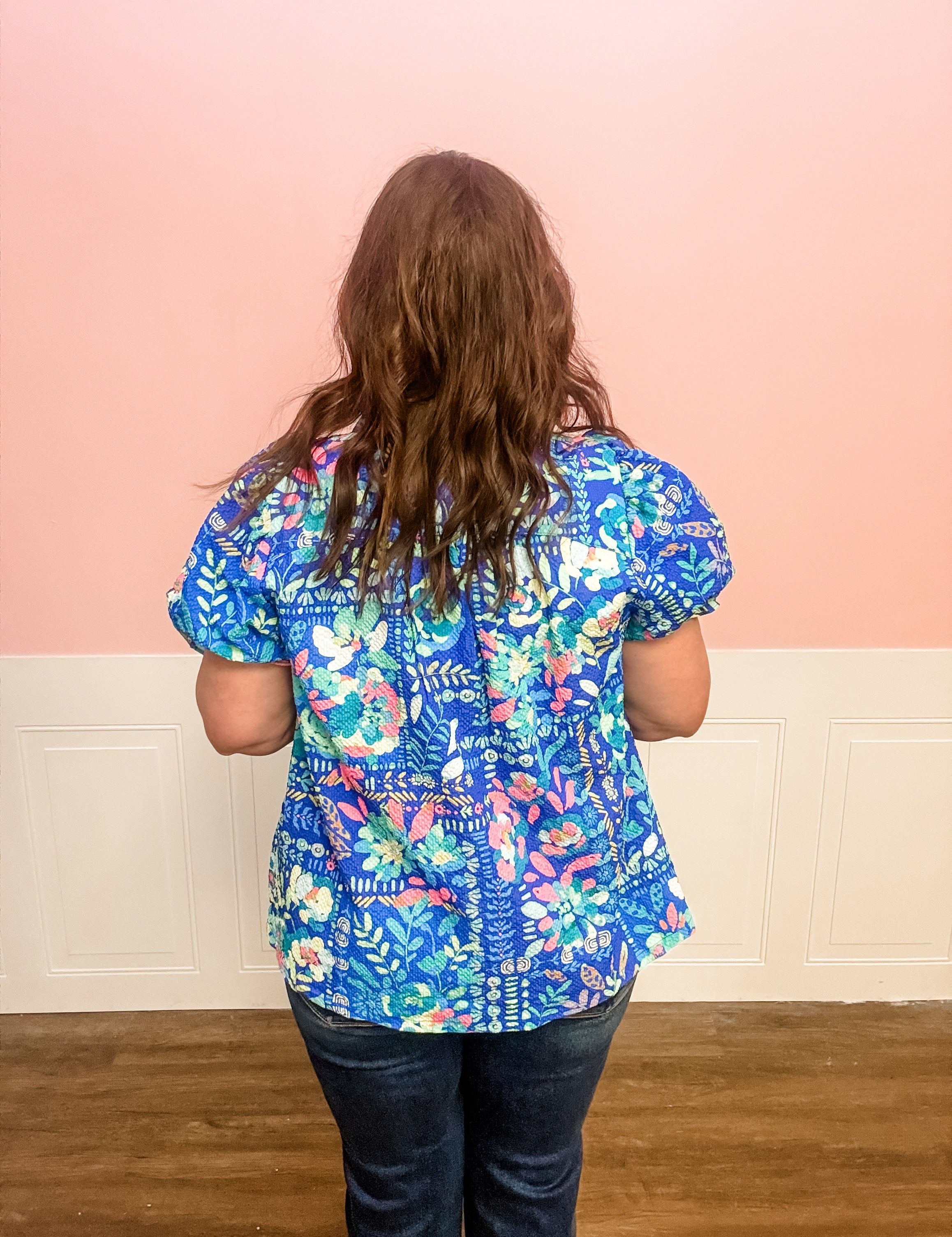 Garden Party Bloom Top - Just a Small Town Girl