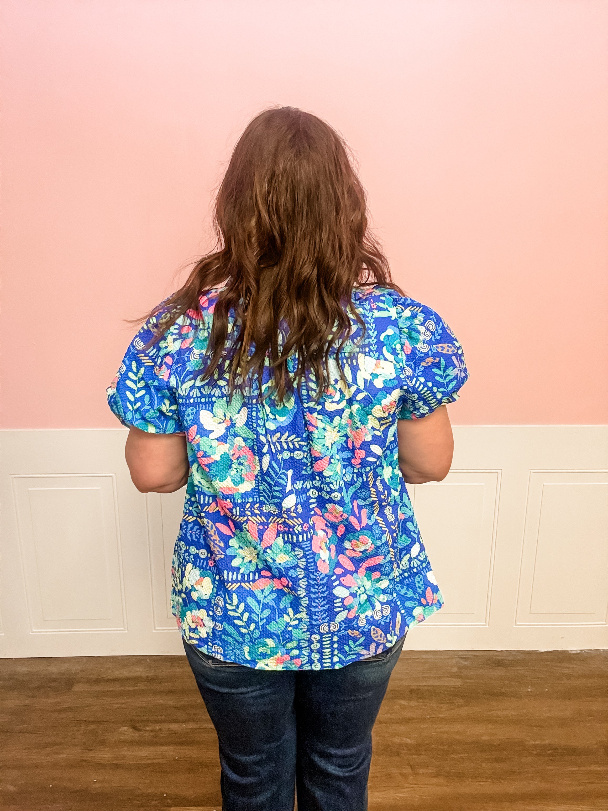 Garden Party Bloom Top - Just a Small Town Girl