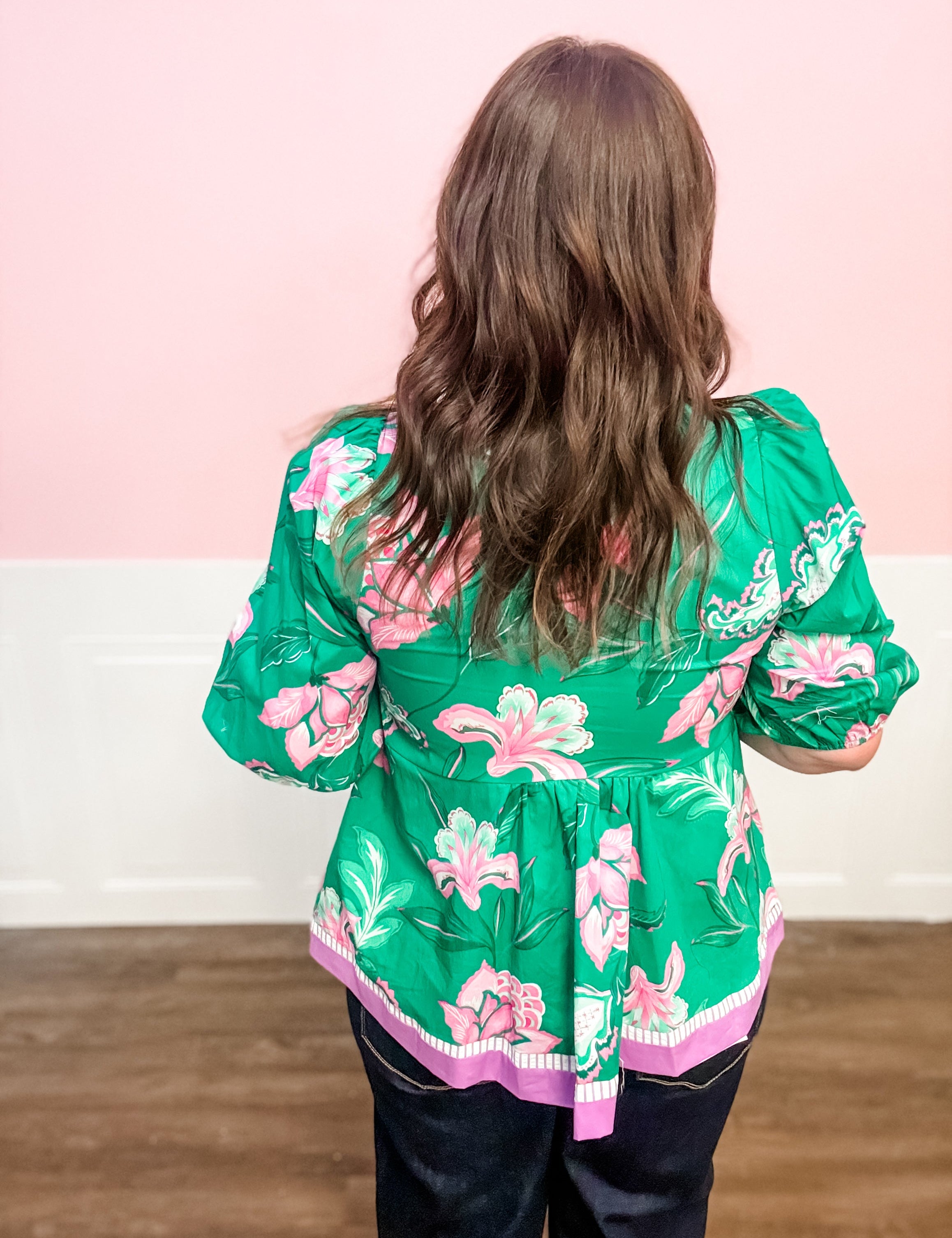 Garden Party Bloom Top - Just a Small Town Girl