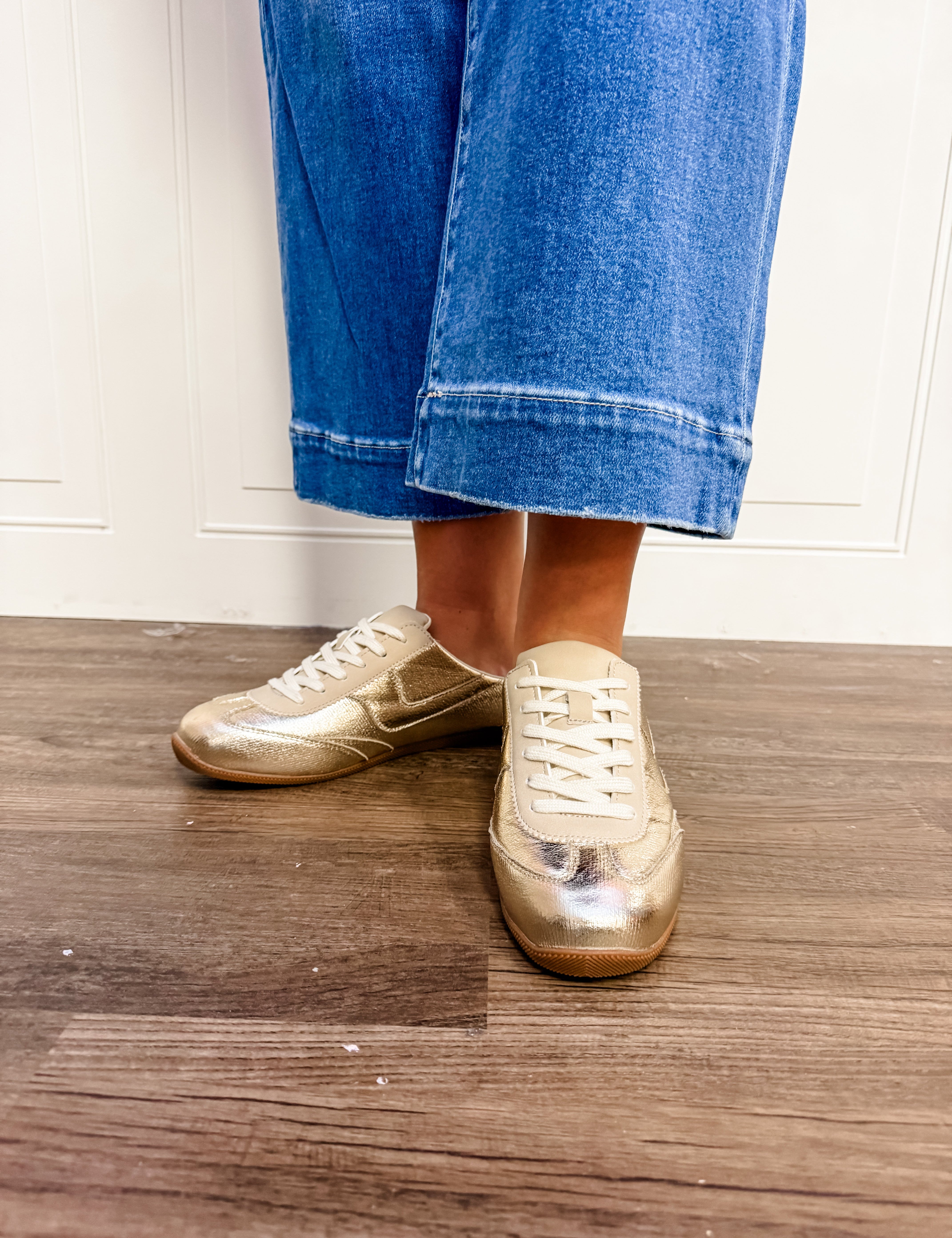 Golden Hour Slip - On Sneaker Mule - Just a Small Town Girl