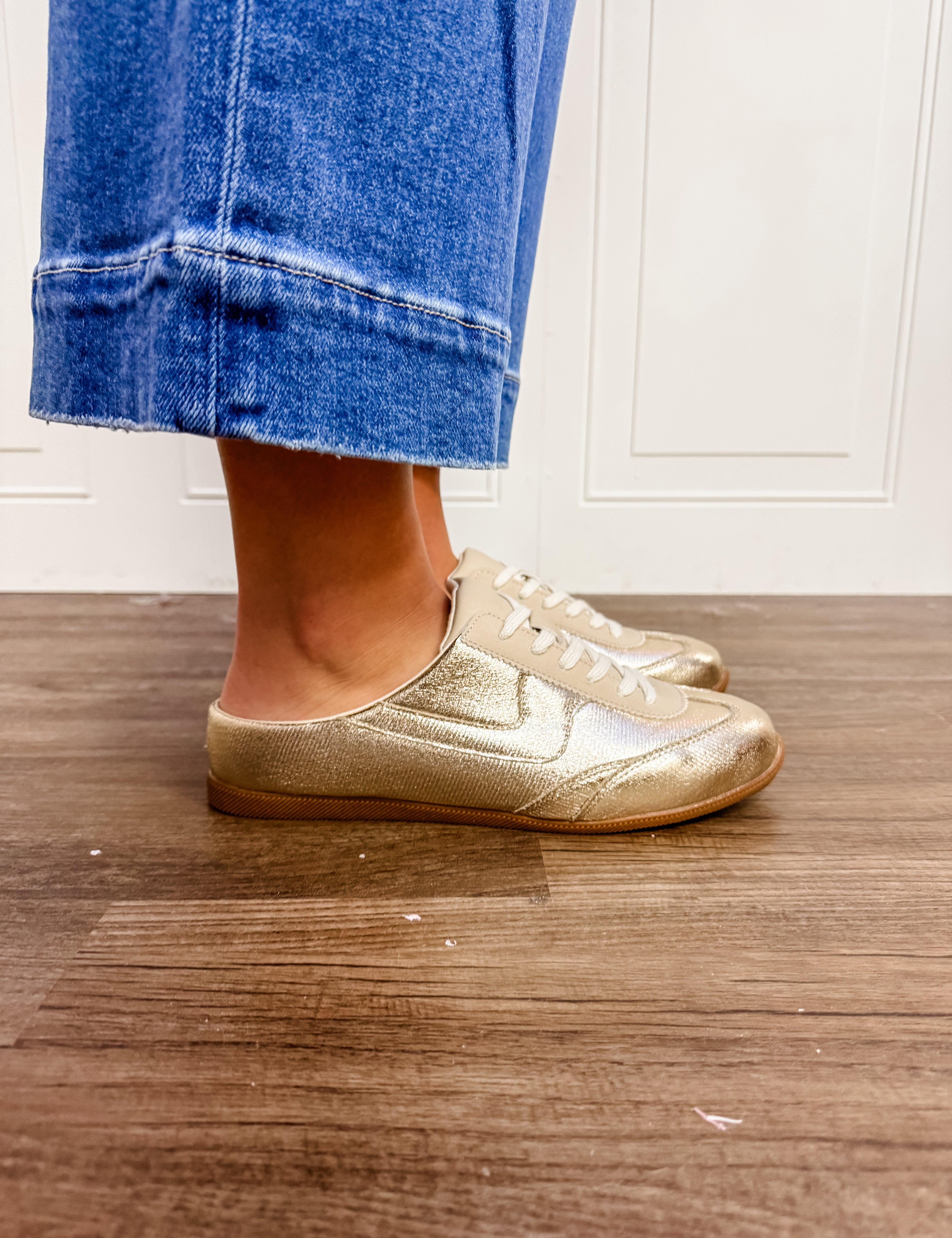 Golden Hour Slip - On Sneaker Mule - Just a Small Town Girl