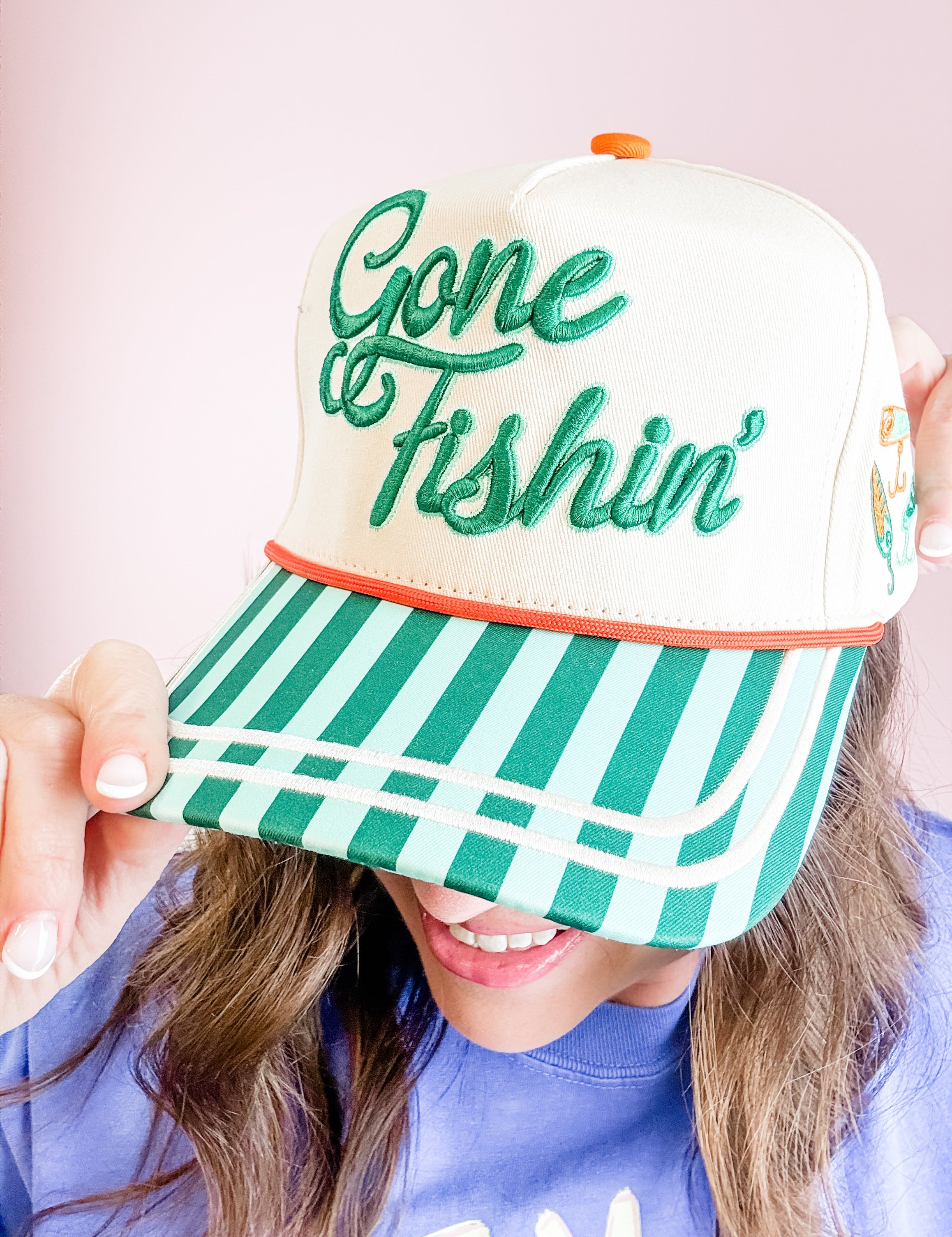 Gone Fishin’ Hat - Just a Small Town Girl