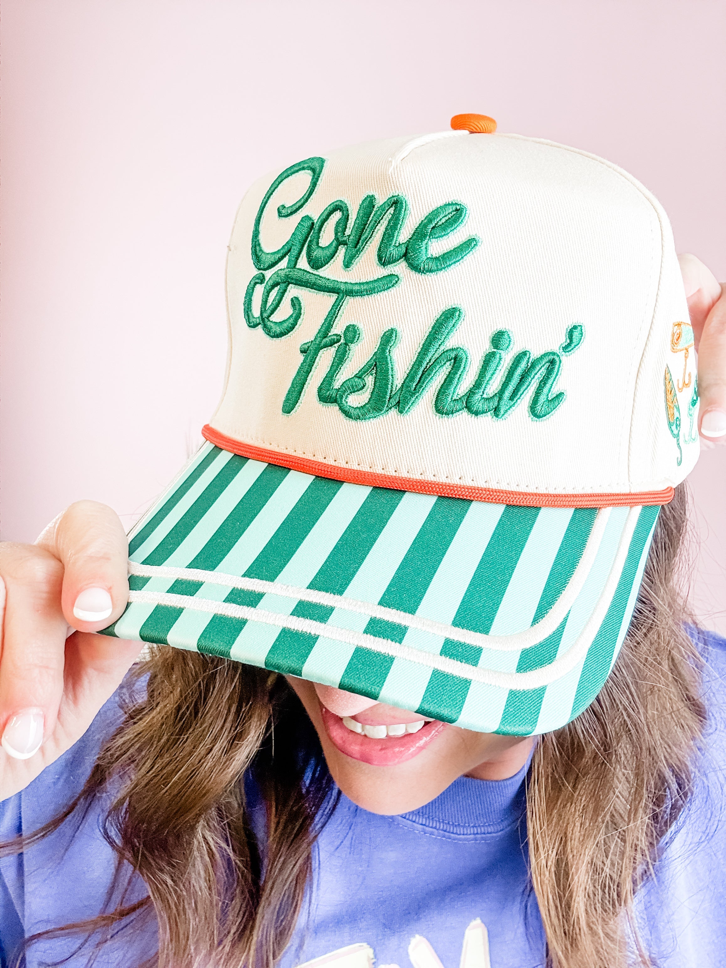 Gone Fishin’ Hat - Just a Small Town Girl