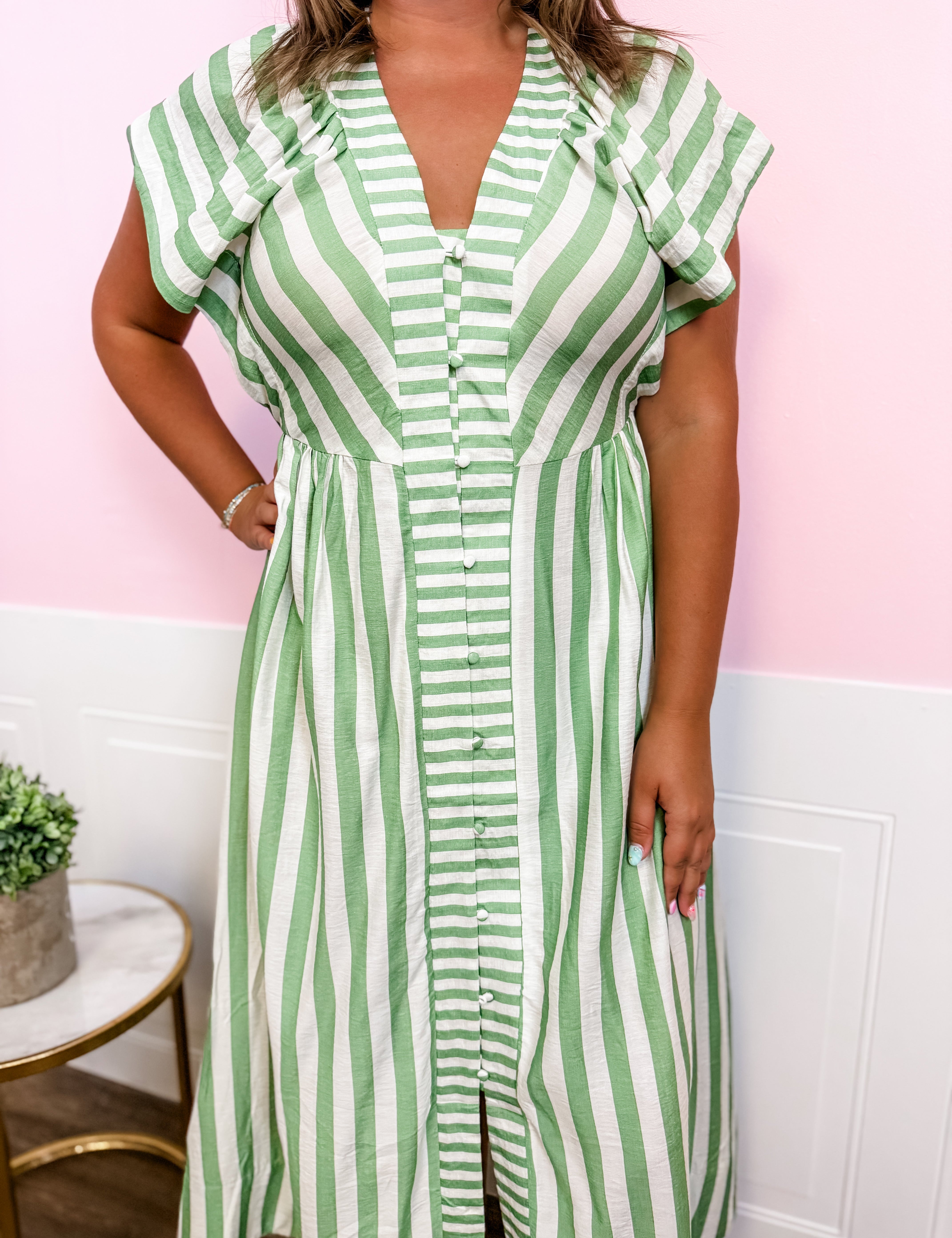 Green With Envy Dress - Just a Small Town Girl