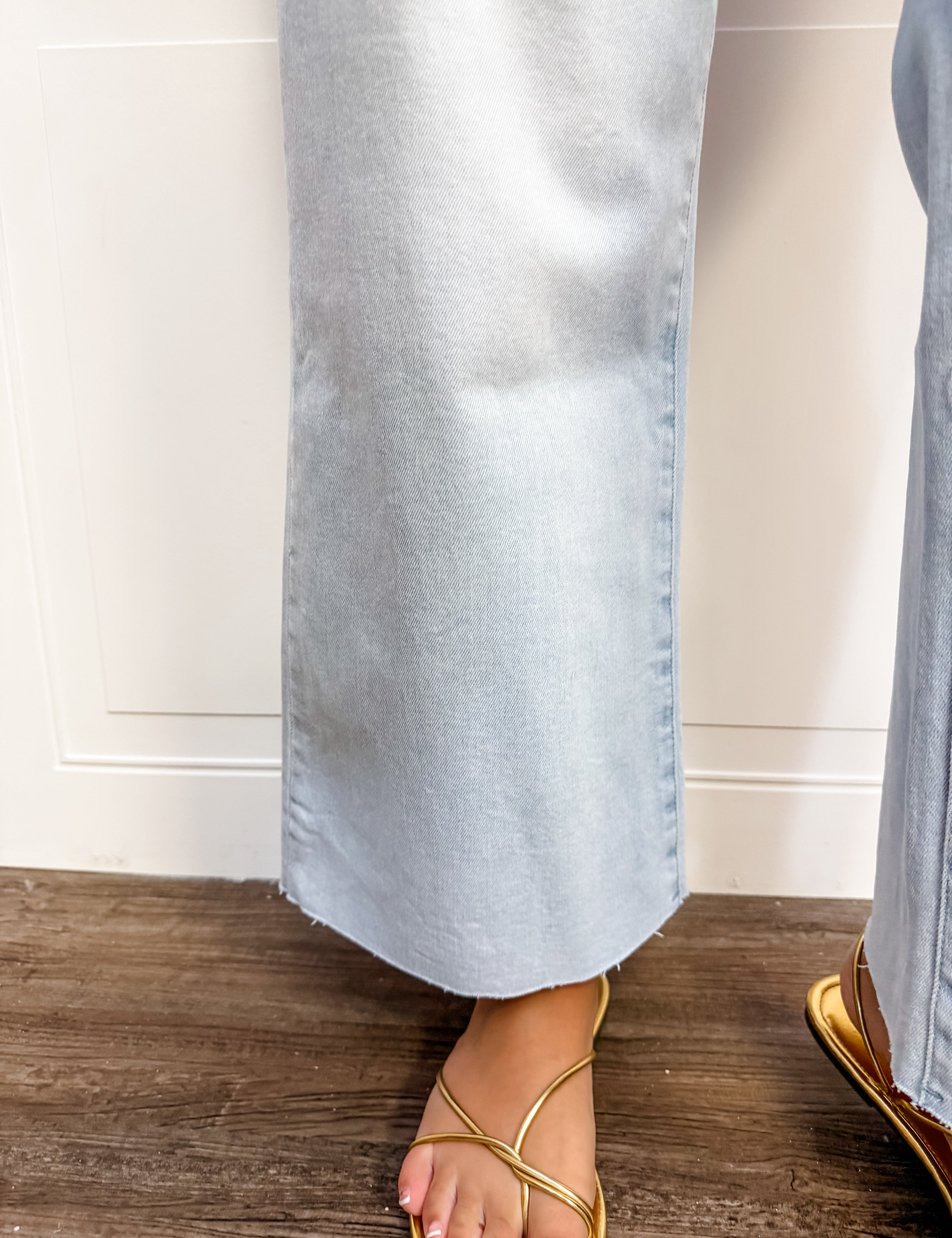 High Rise Wide Flare Jeans - Just a Small Town Girl
