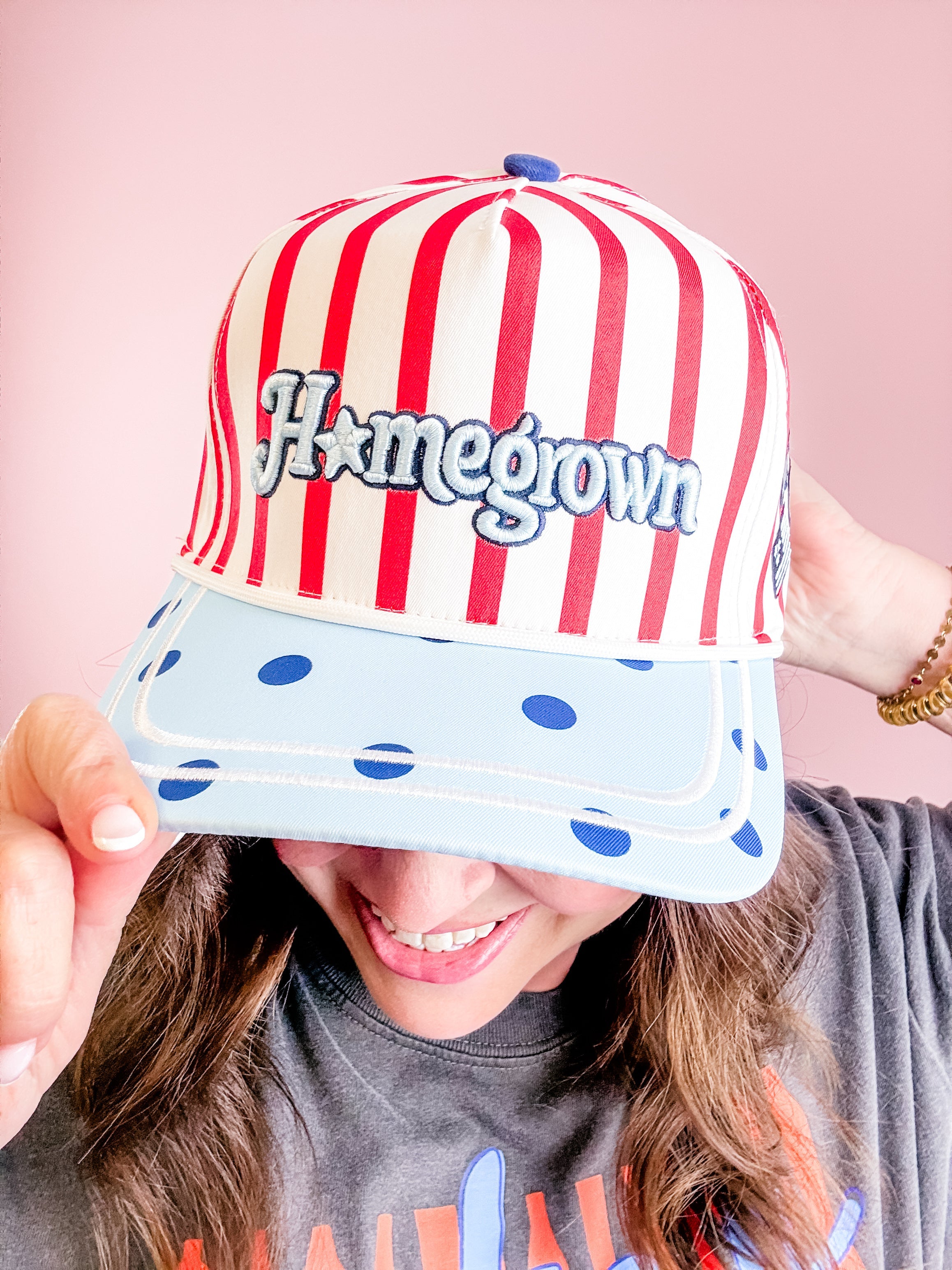 Homegrown & Happy Hat - Just a Small Town Girl