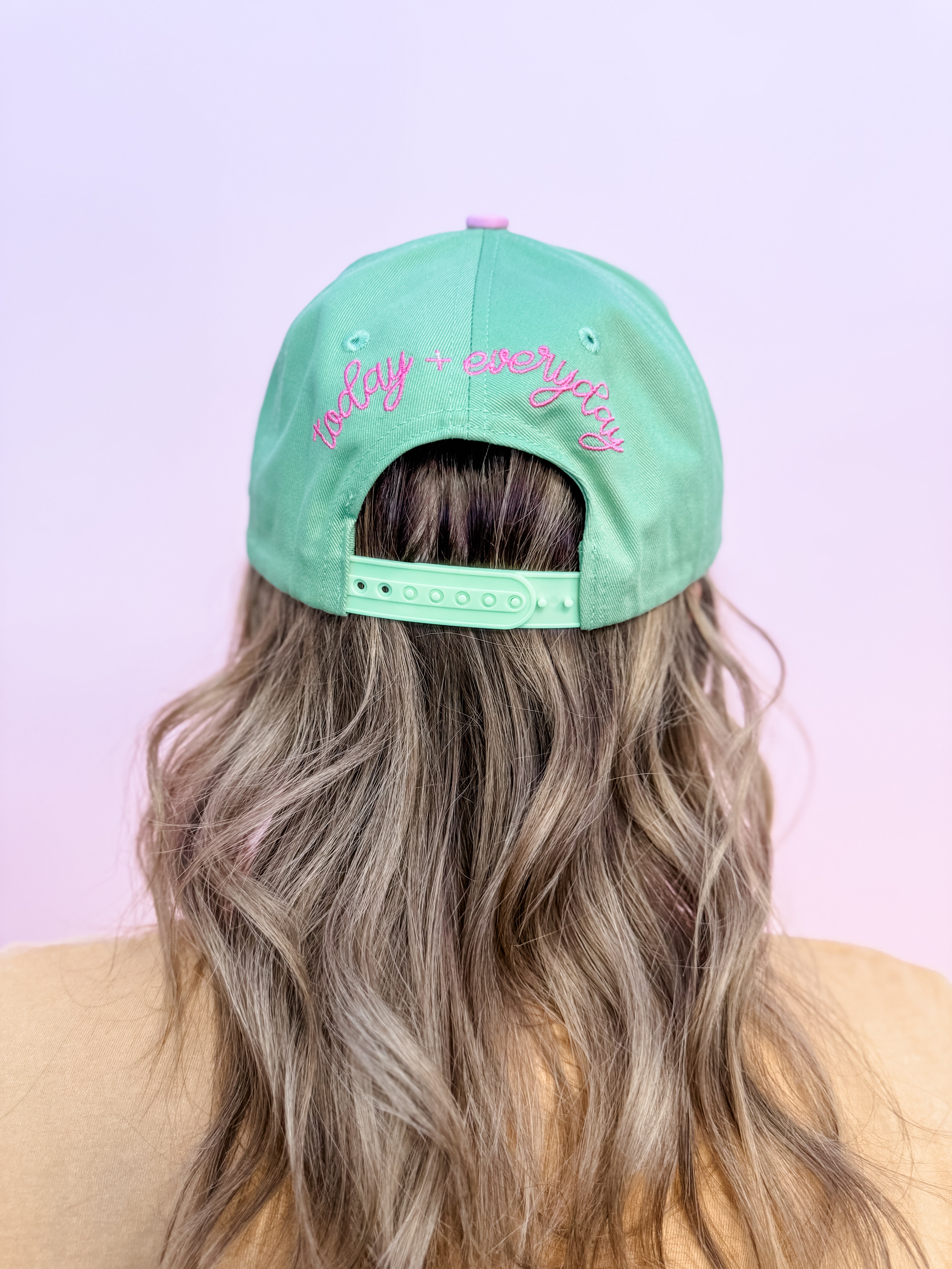 How Lucky Are We Patchwork Hat - Just a Small Town Girl