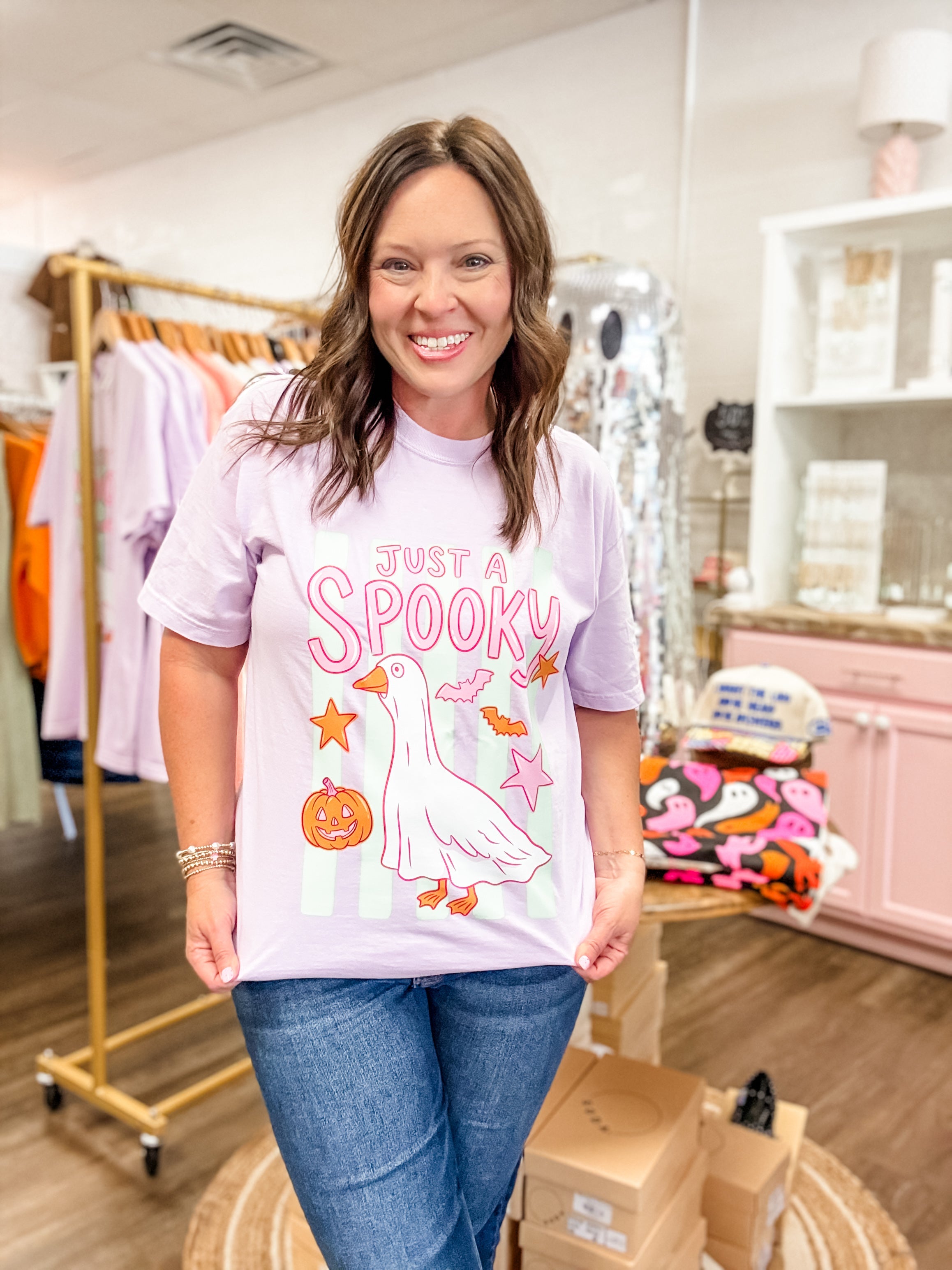 Just a Spooky Goose Tee - Just a Small Town Girl