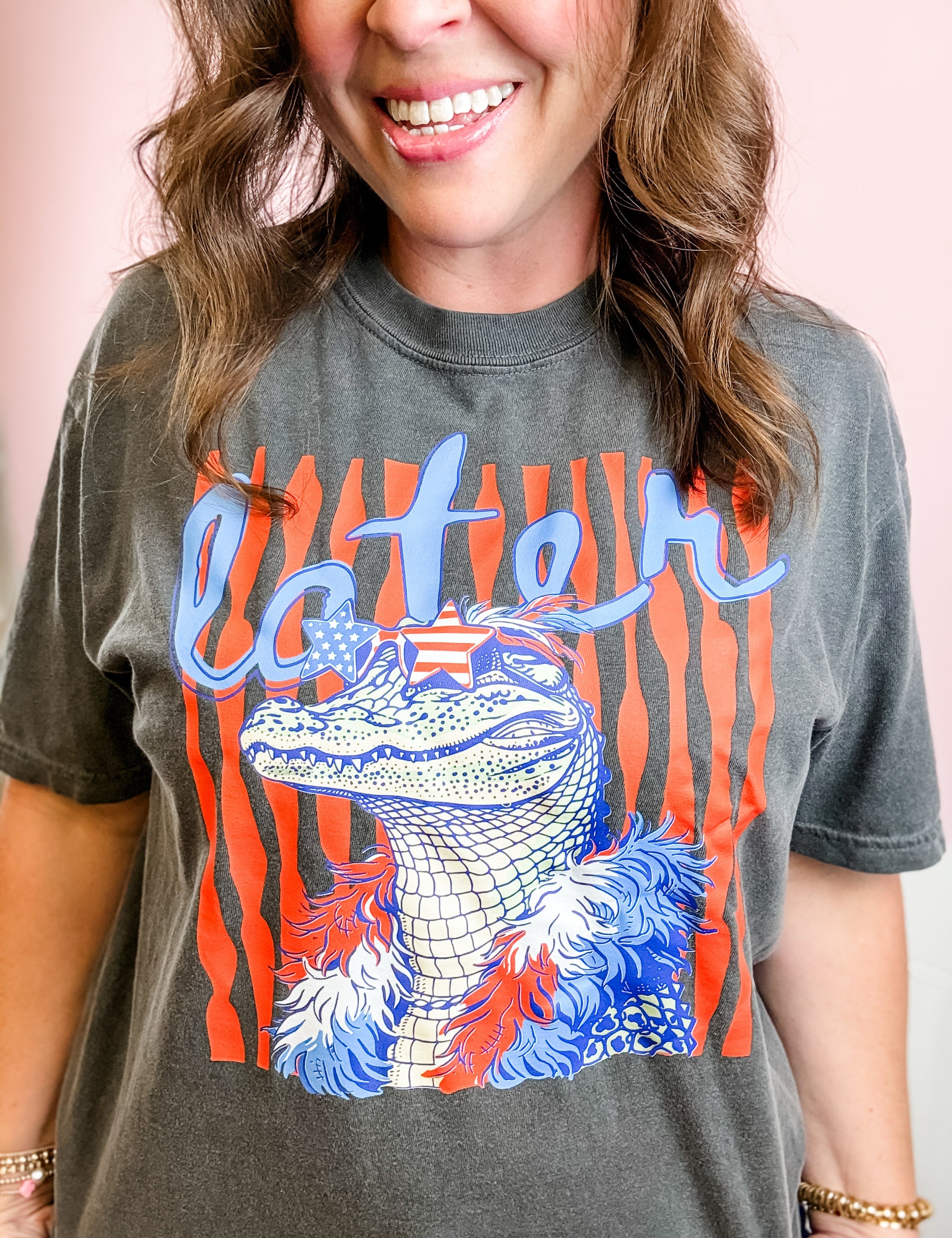 Later Gator Graphic Tee - Just a Small Town Girl