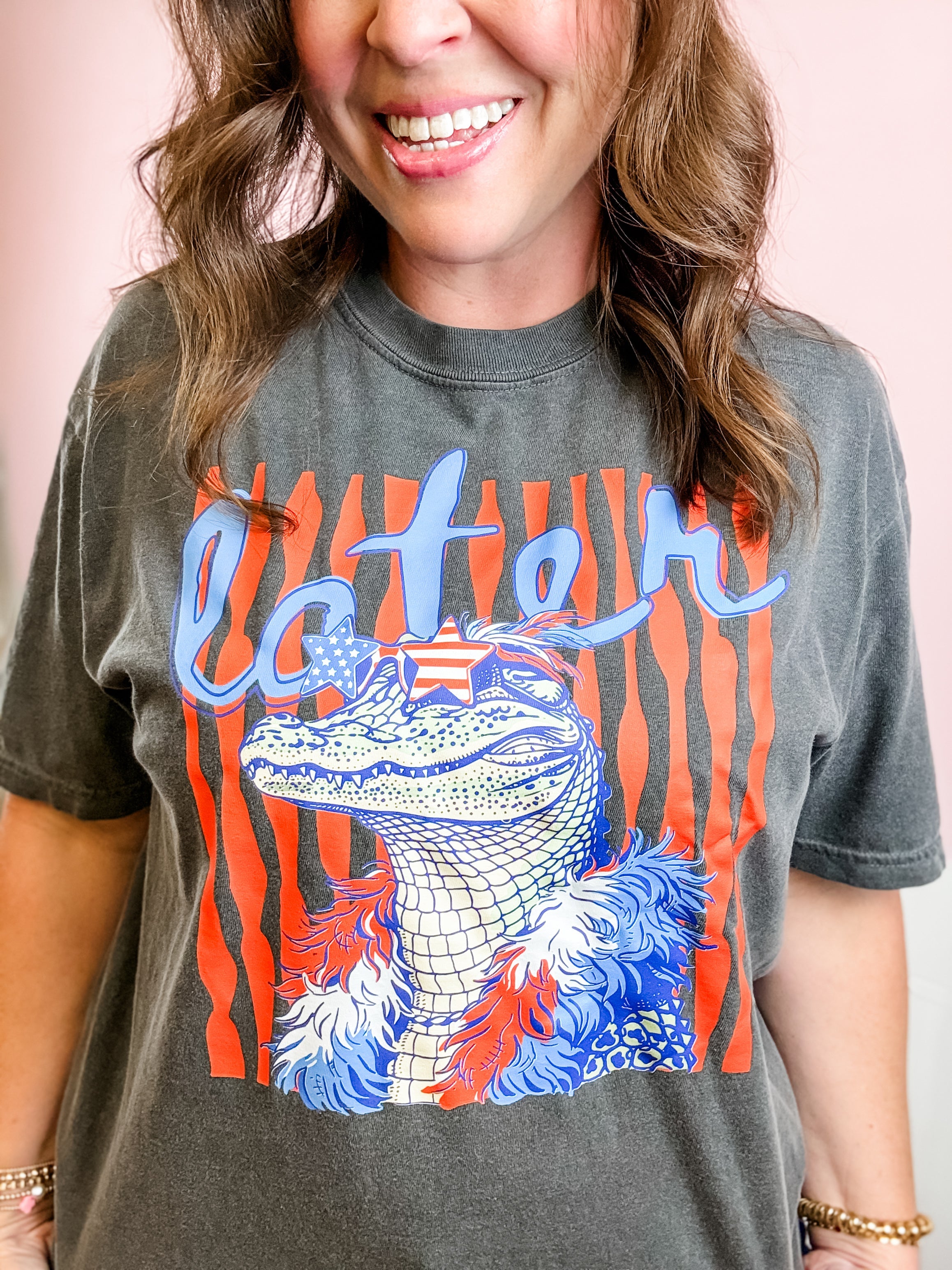 Later Gator Graphic Tee - Just a Small Town Girl