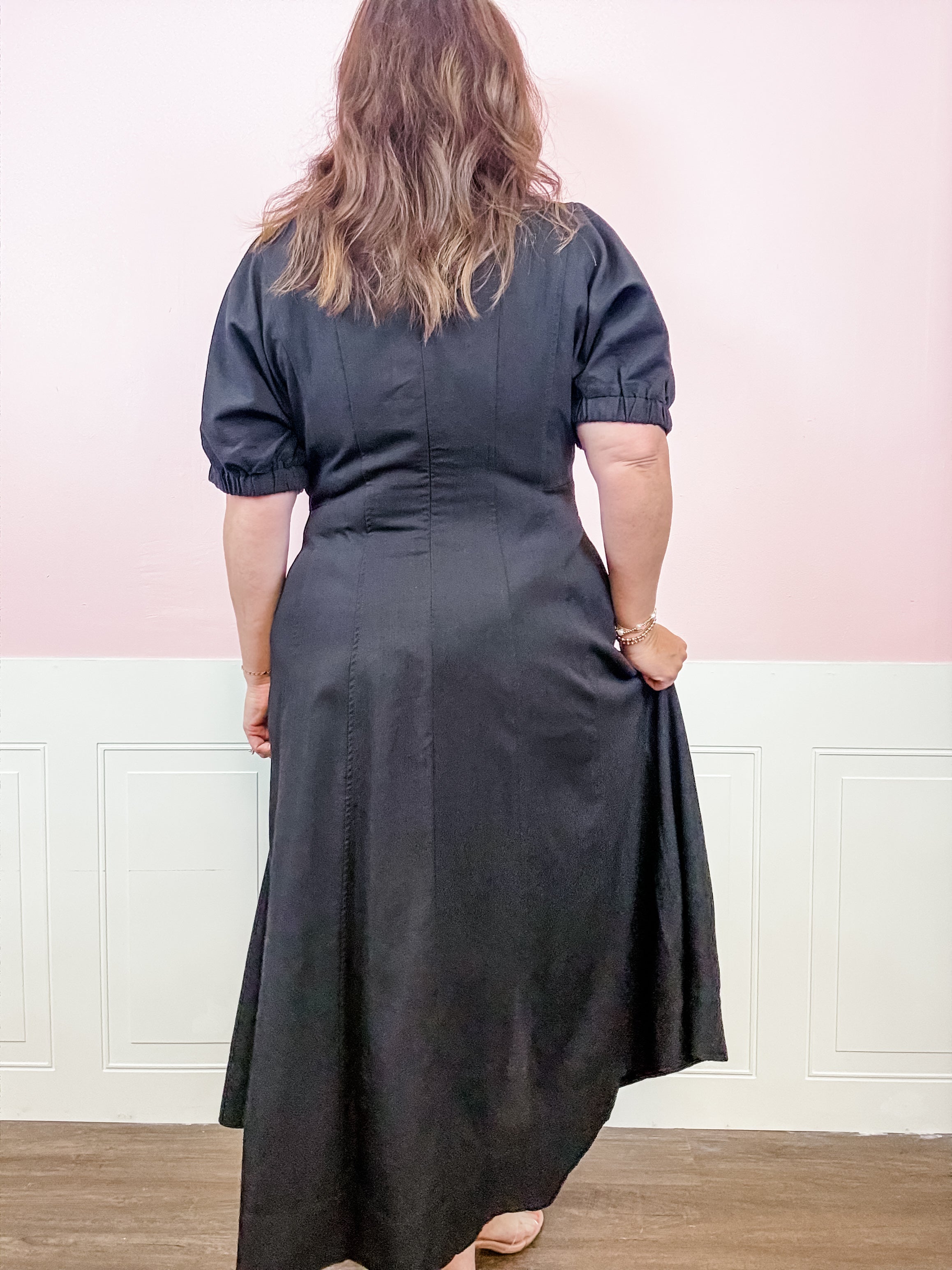 Little Black A-Line Dress – Just a Small Town Girl