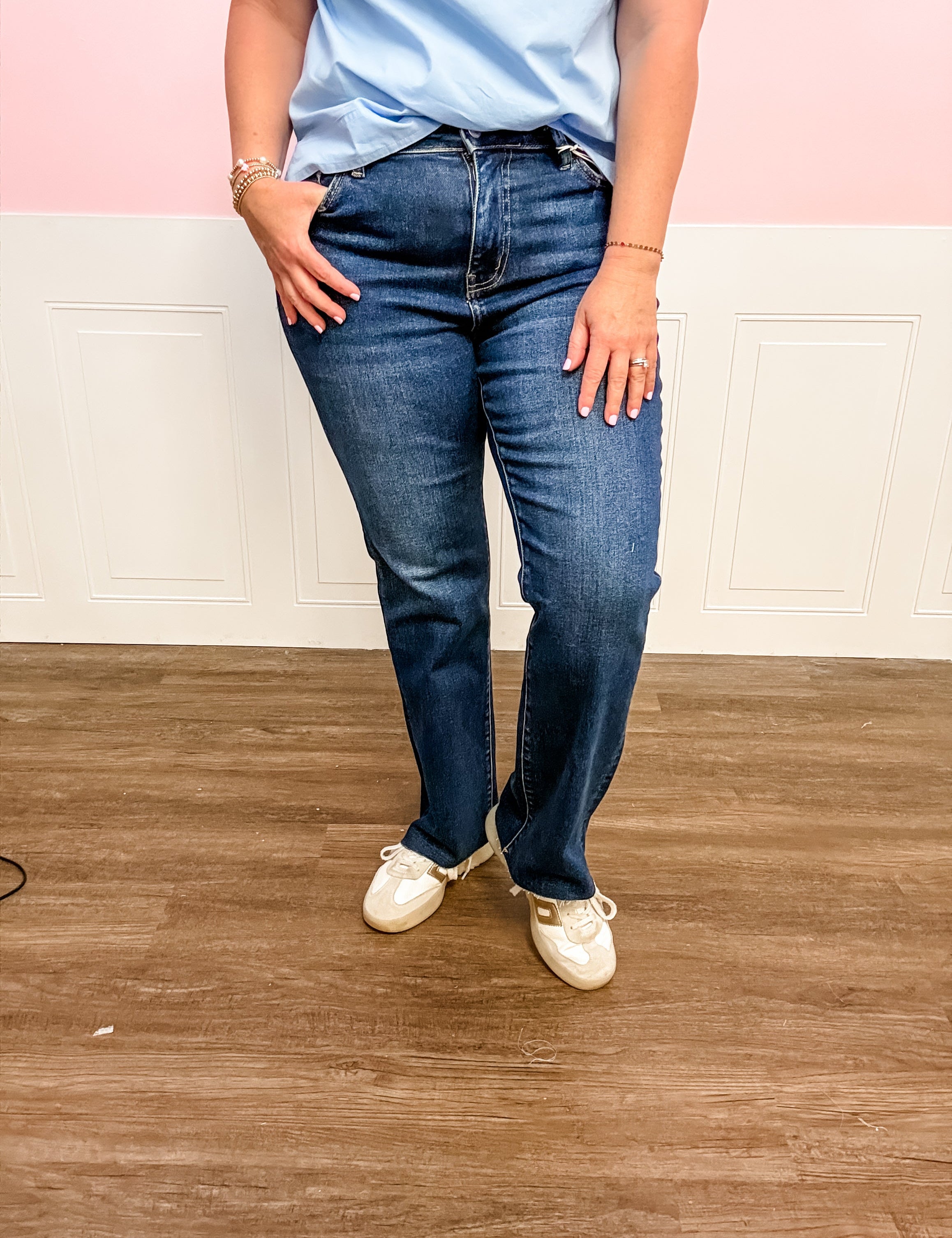 Lovervet High Rise Mini Ankle Bootcut - Just a Small Town Girl