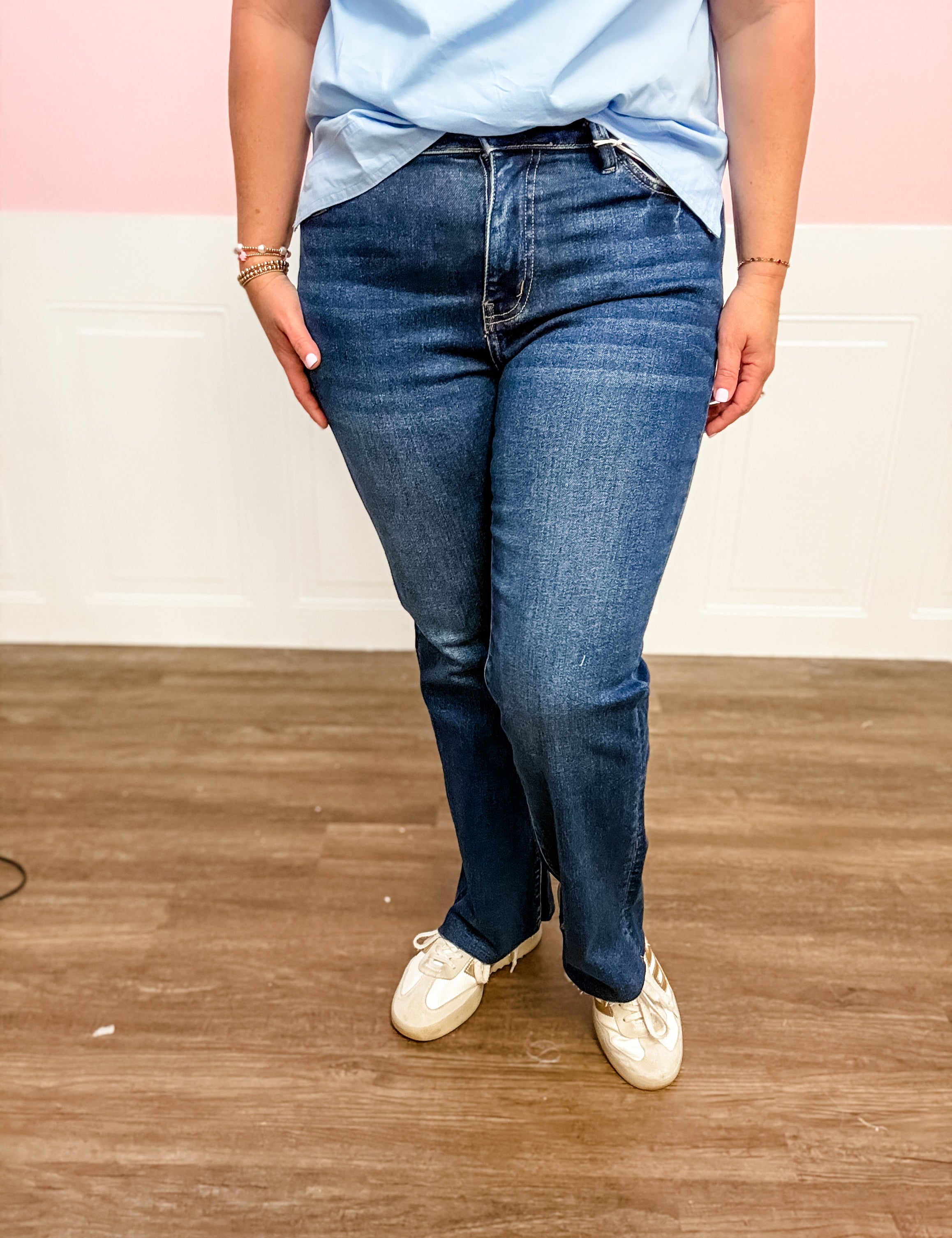 Lovervet High Rise Mini Ankle Bootcut - Just a Small Town Girl