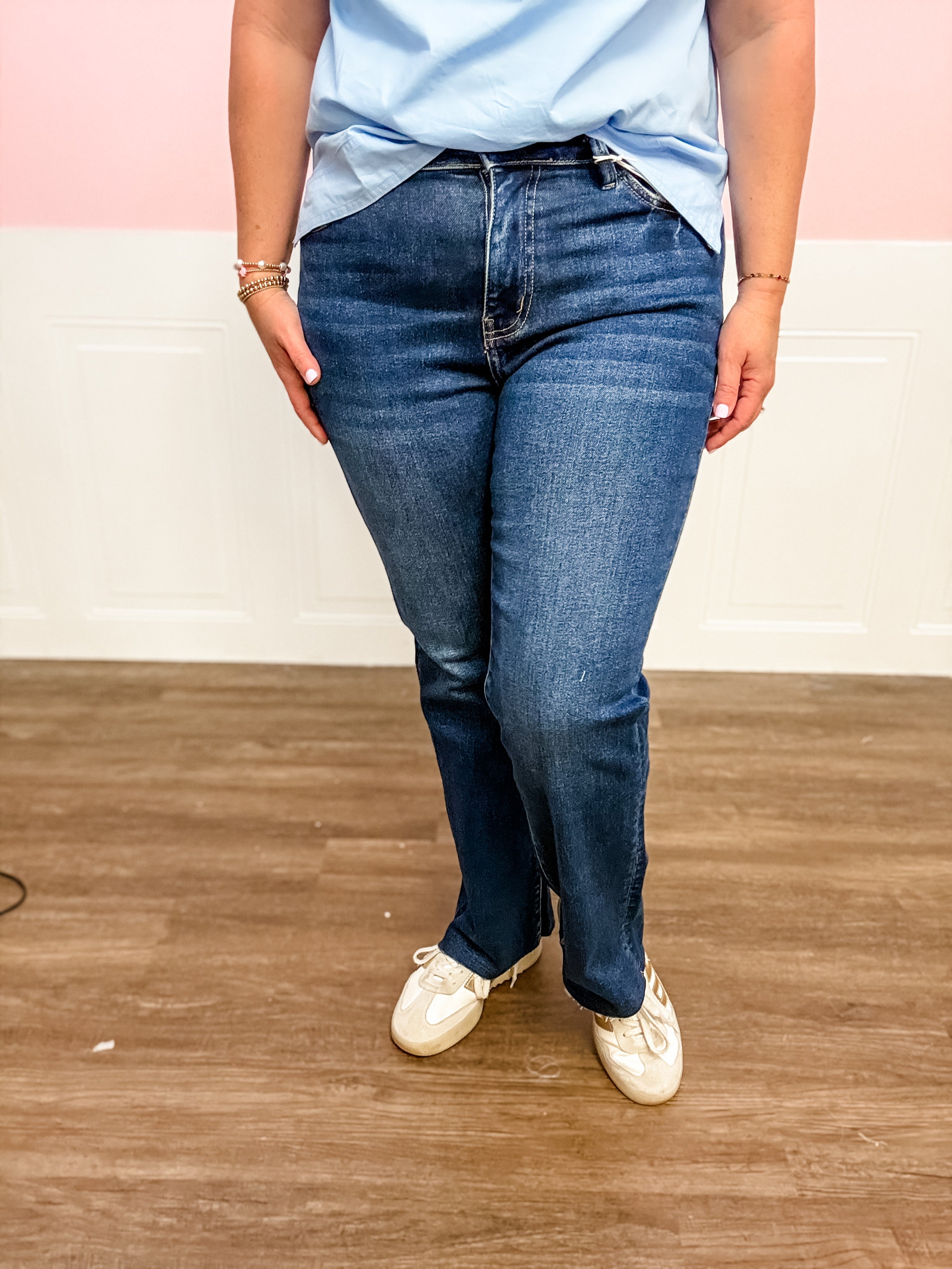 Lovervet High Rise Mini Ankle Bootcut - Just a Small Town Girl