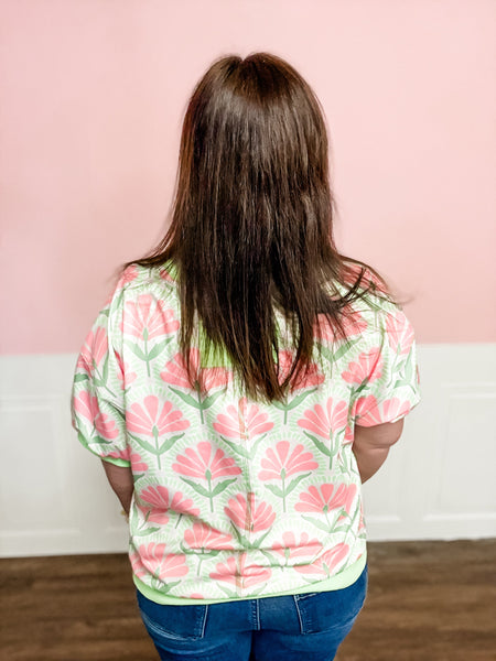 Lucky Petal Pop Pullover - Just a Small Town Girl