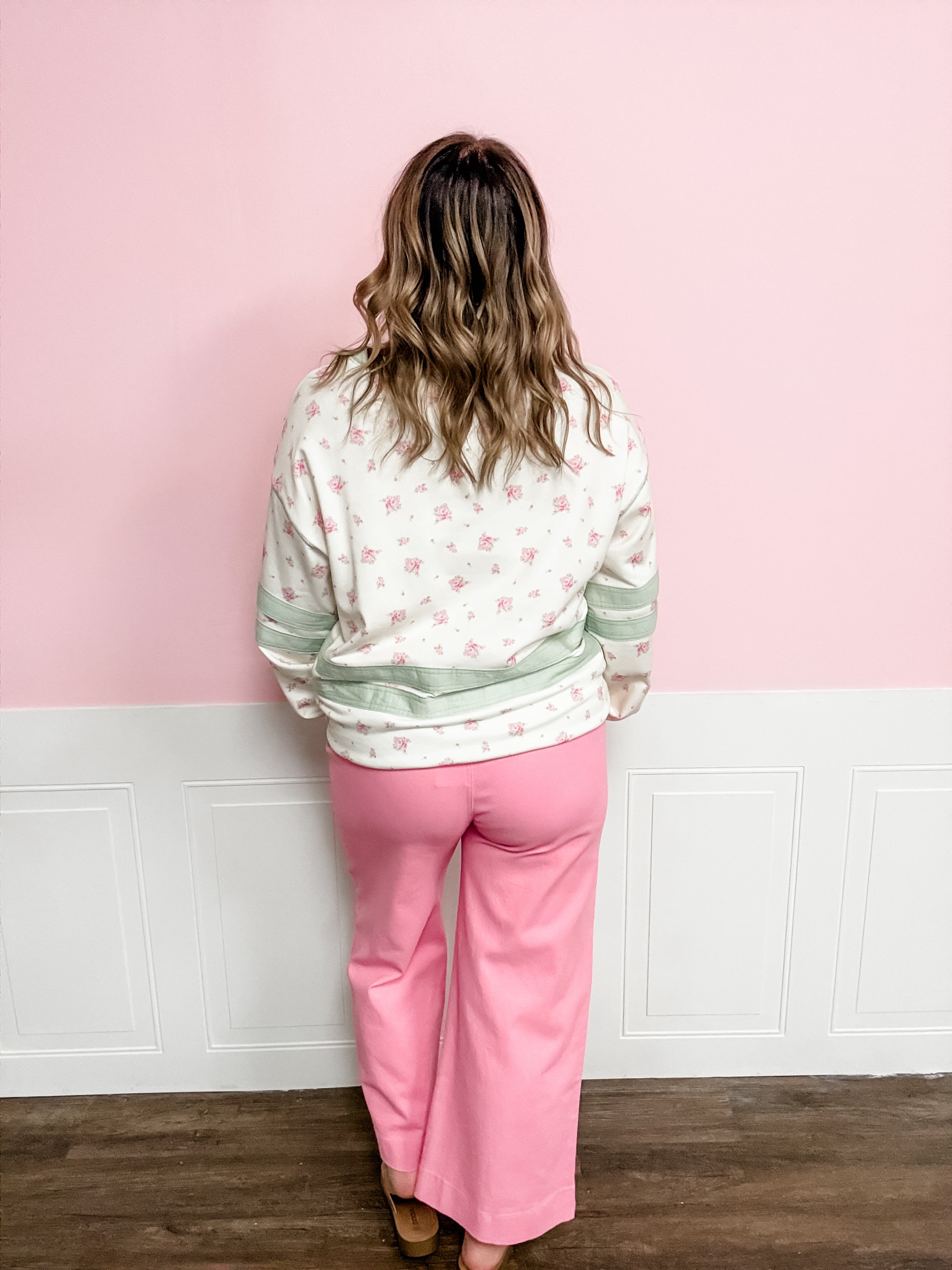 Lucky Petals Pullover - Just a Small Town Girl