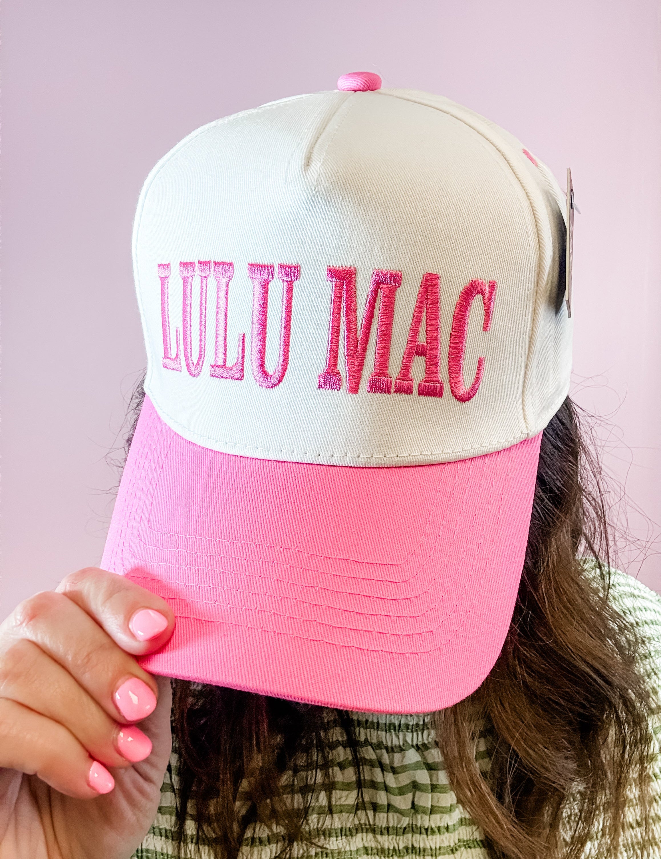 Lulu Mac Cap: pink - Just a Small Town Girl