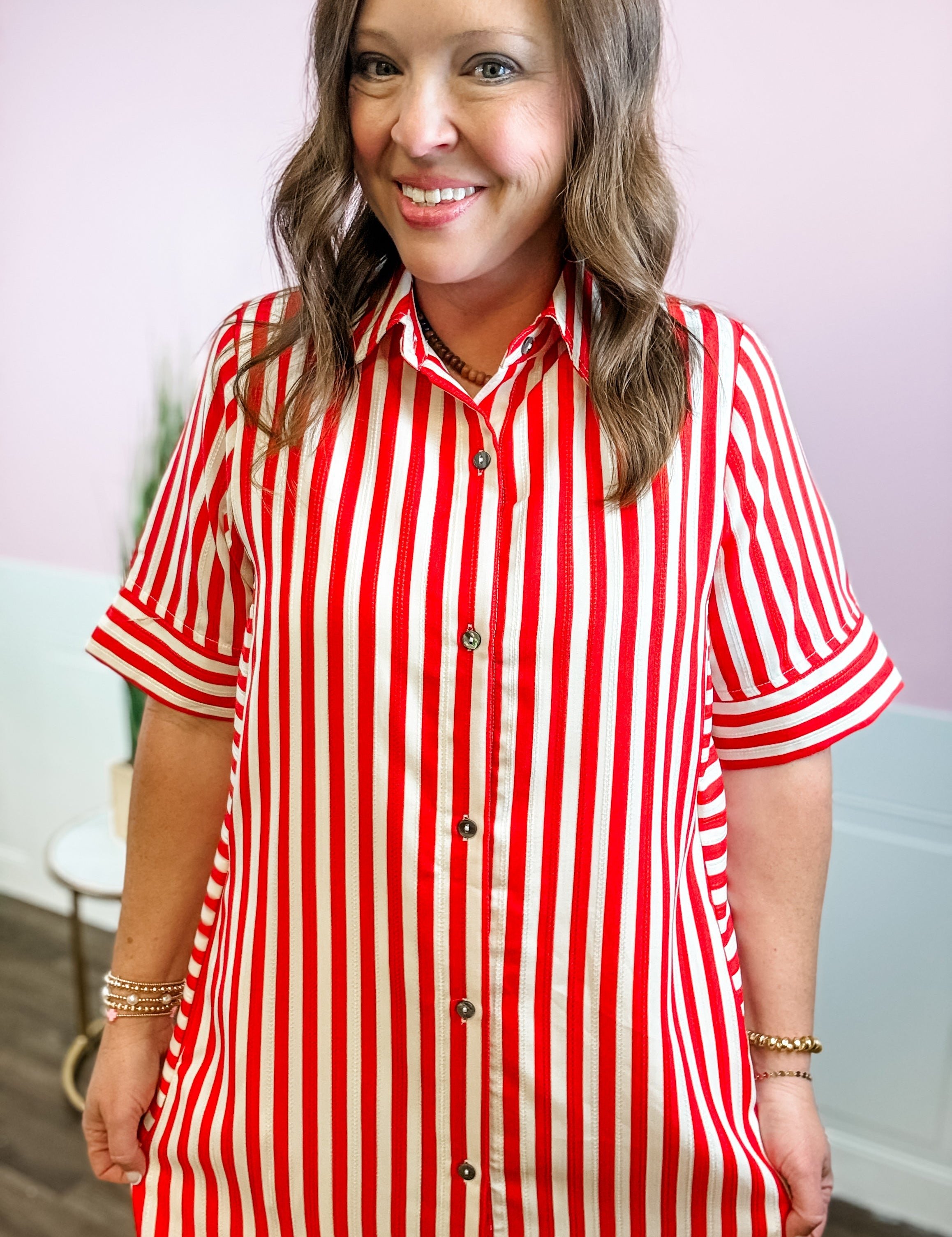 Main Character Moment Dress - Just a Small Town Girl