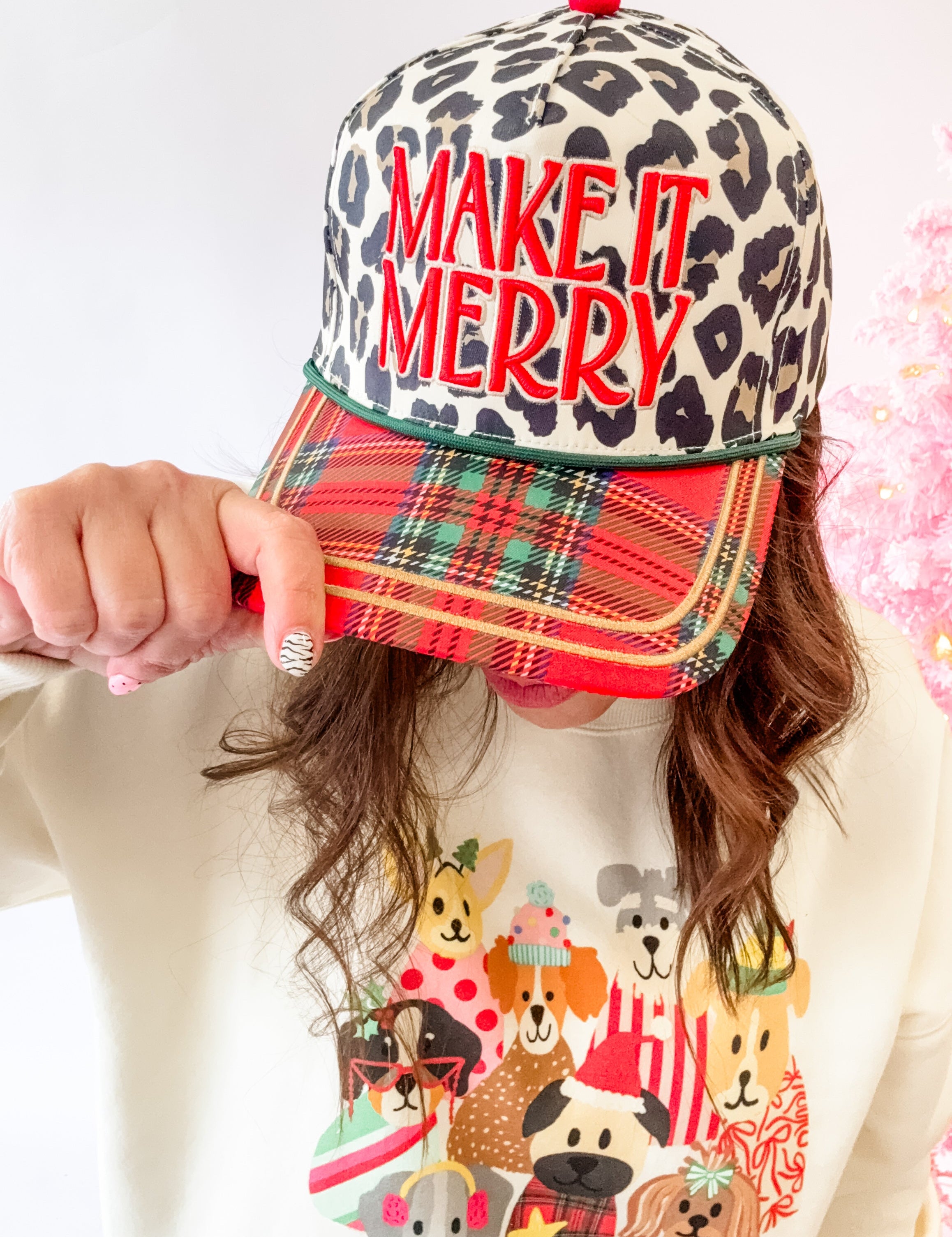 Make it Merry Trucker Hat - Just a Small Town Girl