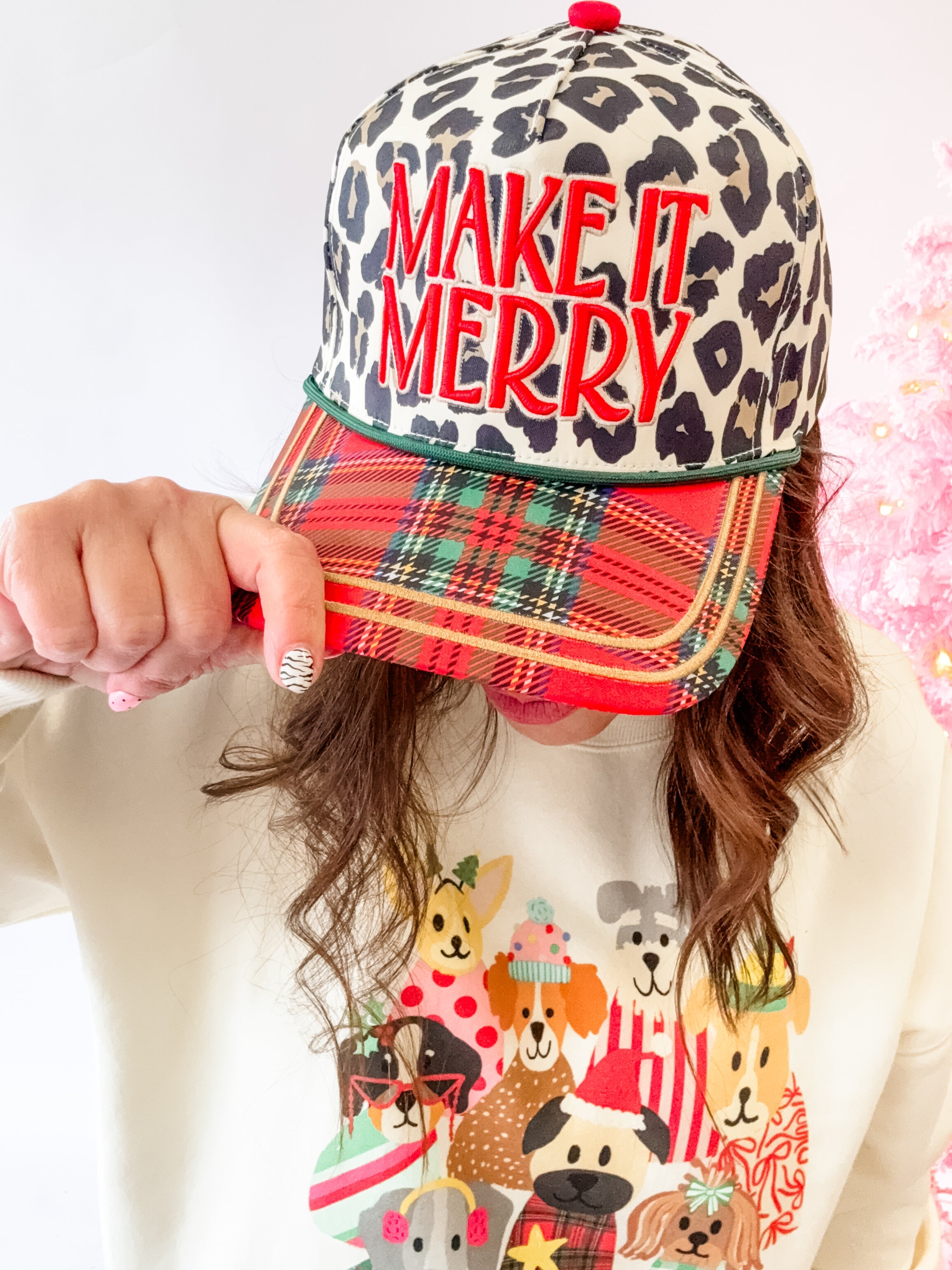 Make it Merry Trucker Hat - Just a Small Town Girl