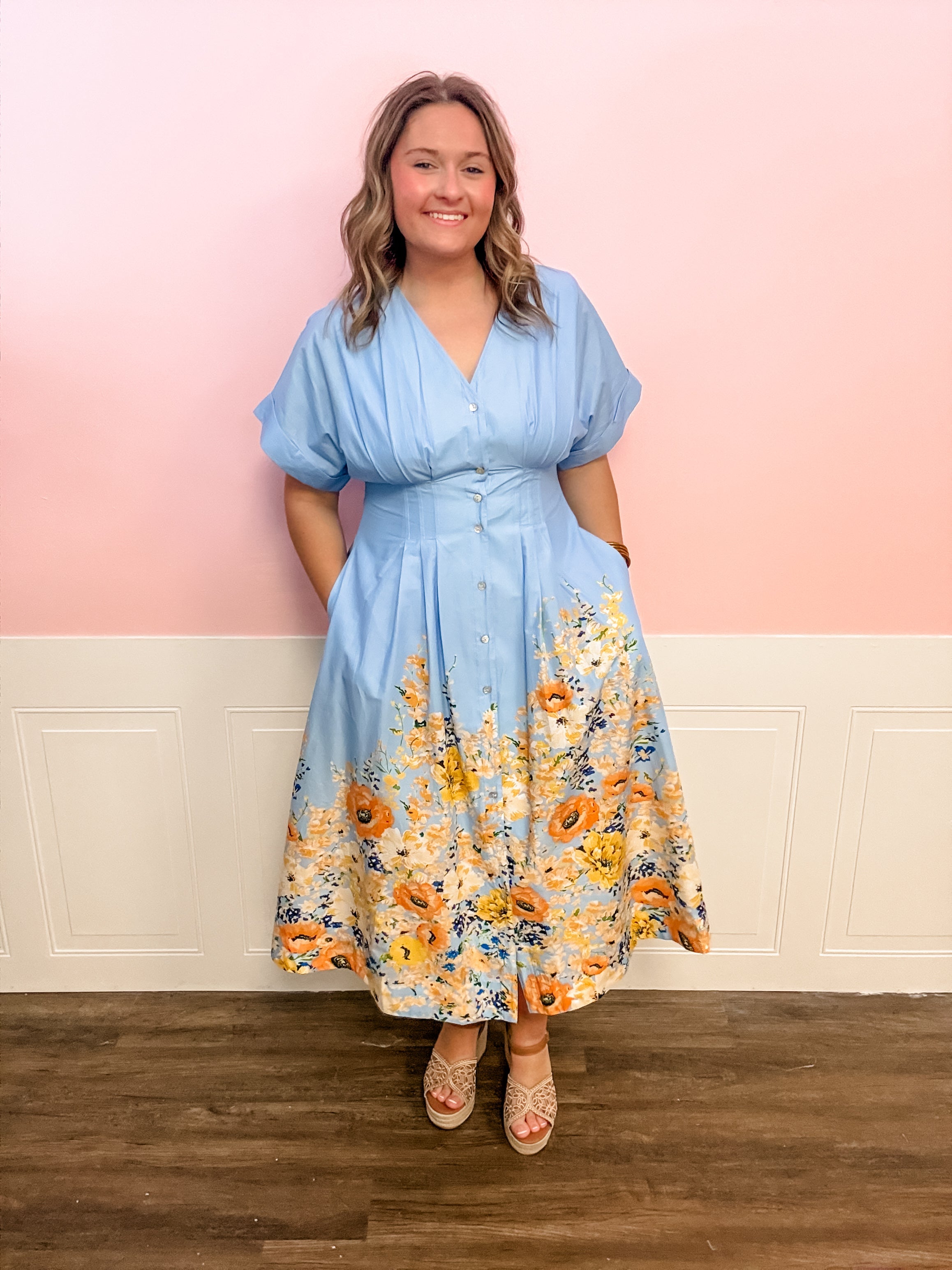 Morning Glory Garden Maxi Dress - Just a Small Town Girl