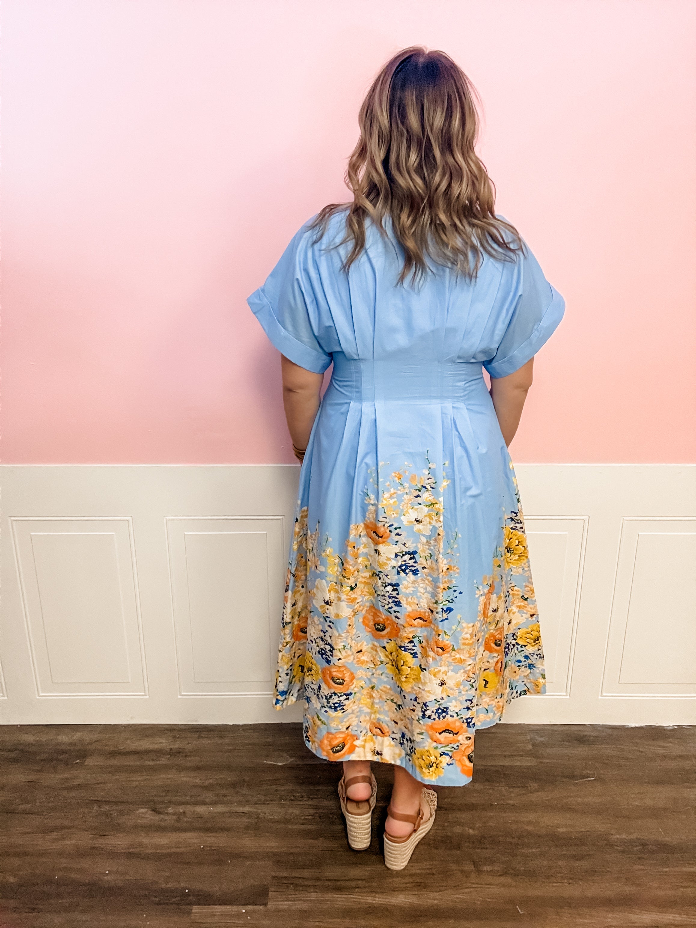 Morning Glory Garden Maxi Dress - Just a Small Town Girl