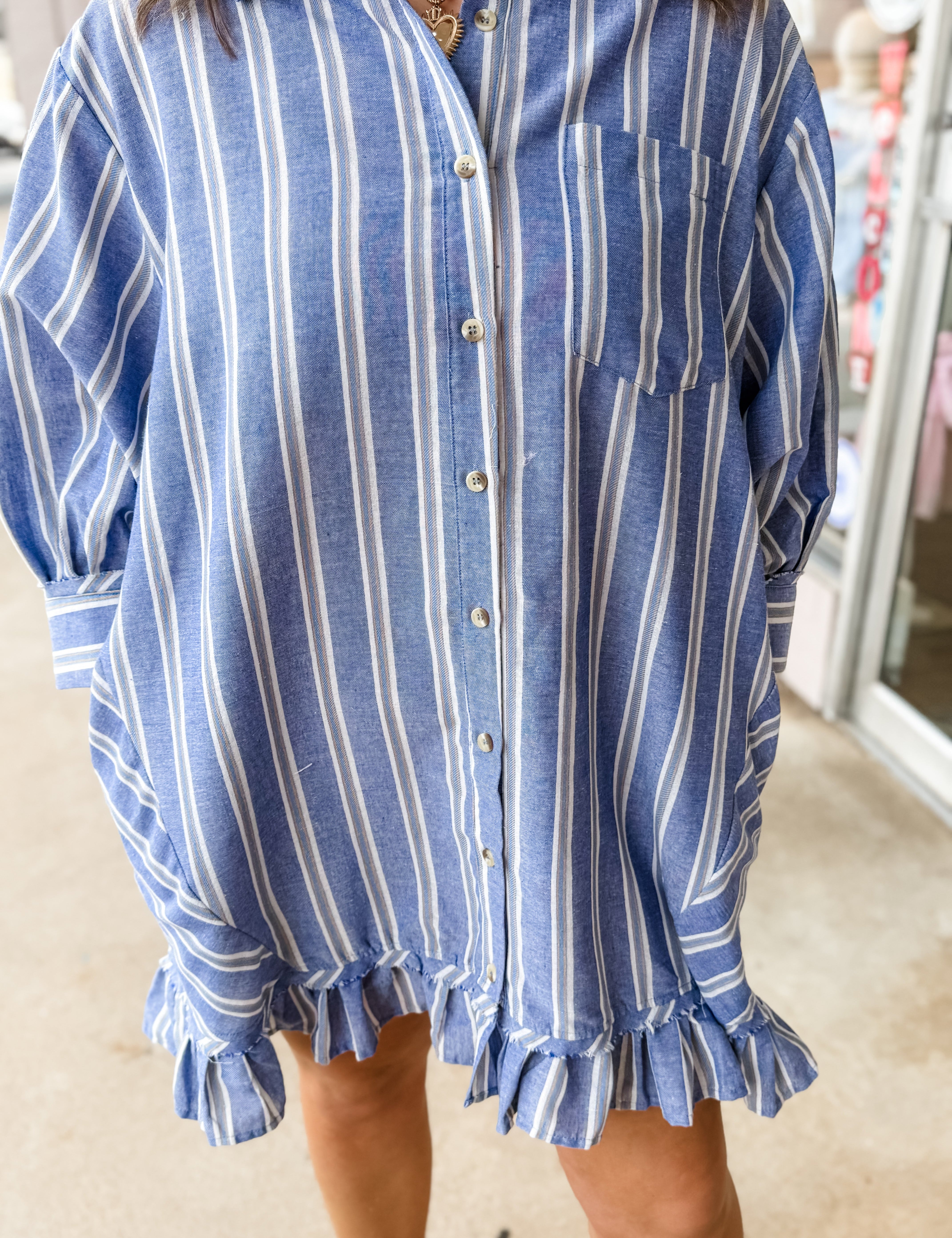 Ocean Avenue Stripe Dress - Just a Small Town Girl