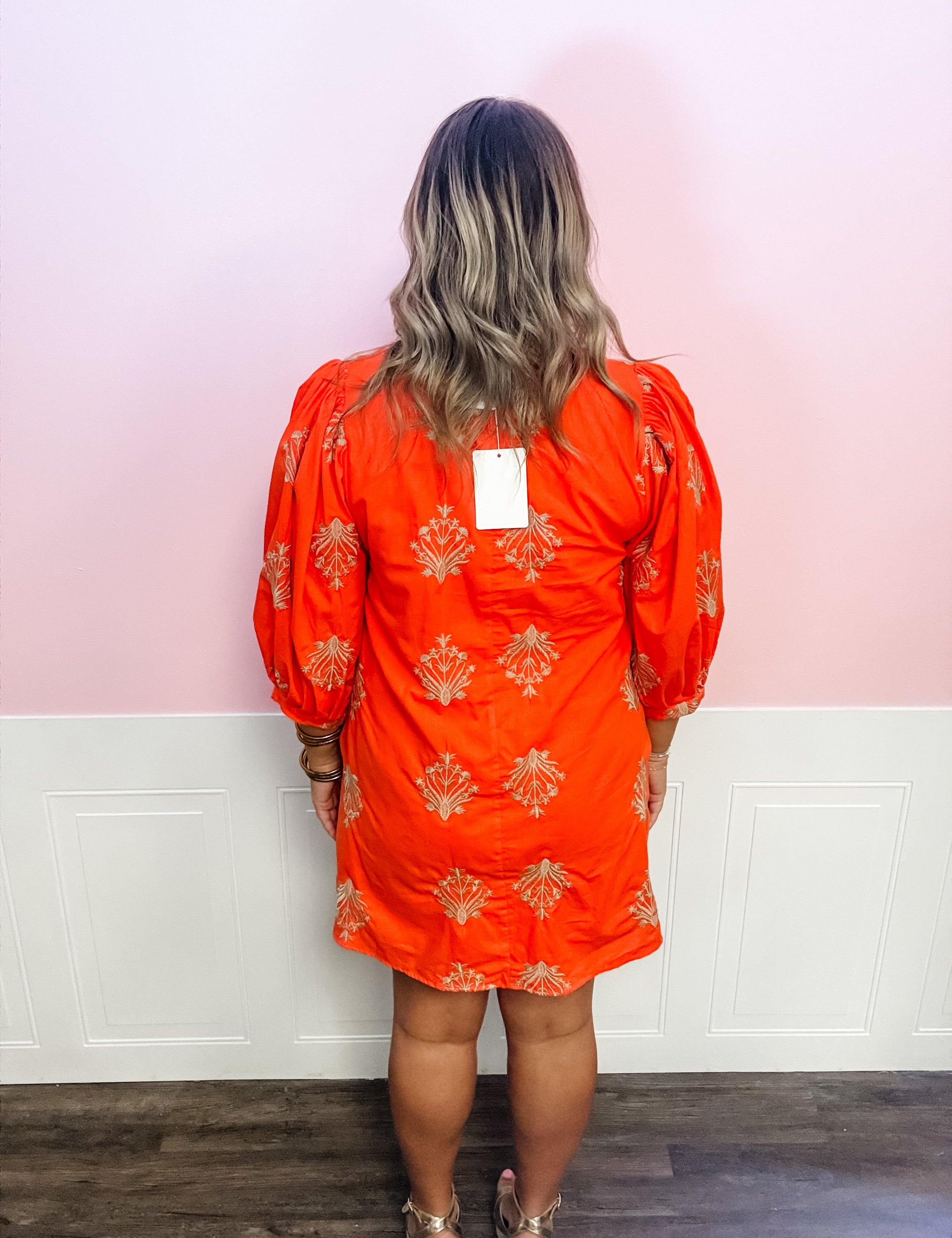 Orange Blossom Grace Dress - Just a Small Town Girl
