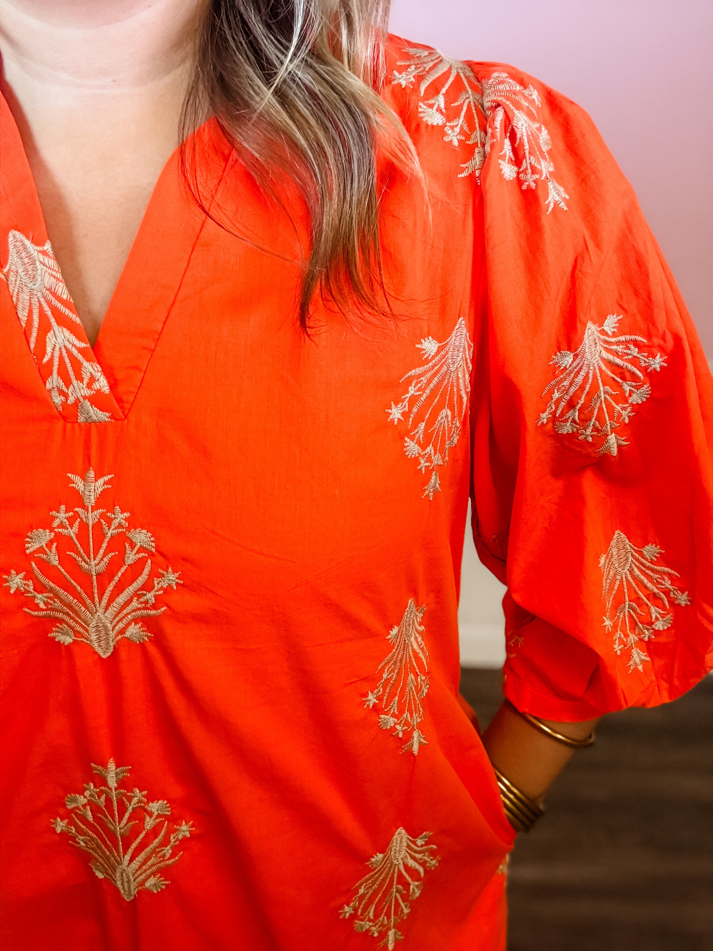 Orange Blossom Grace Dress - Just a Small Town Girl