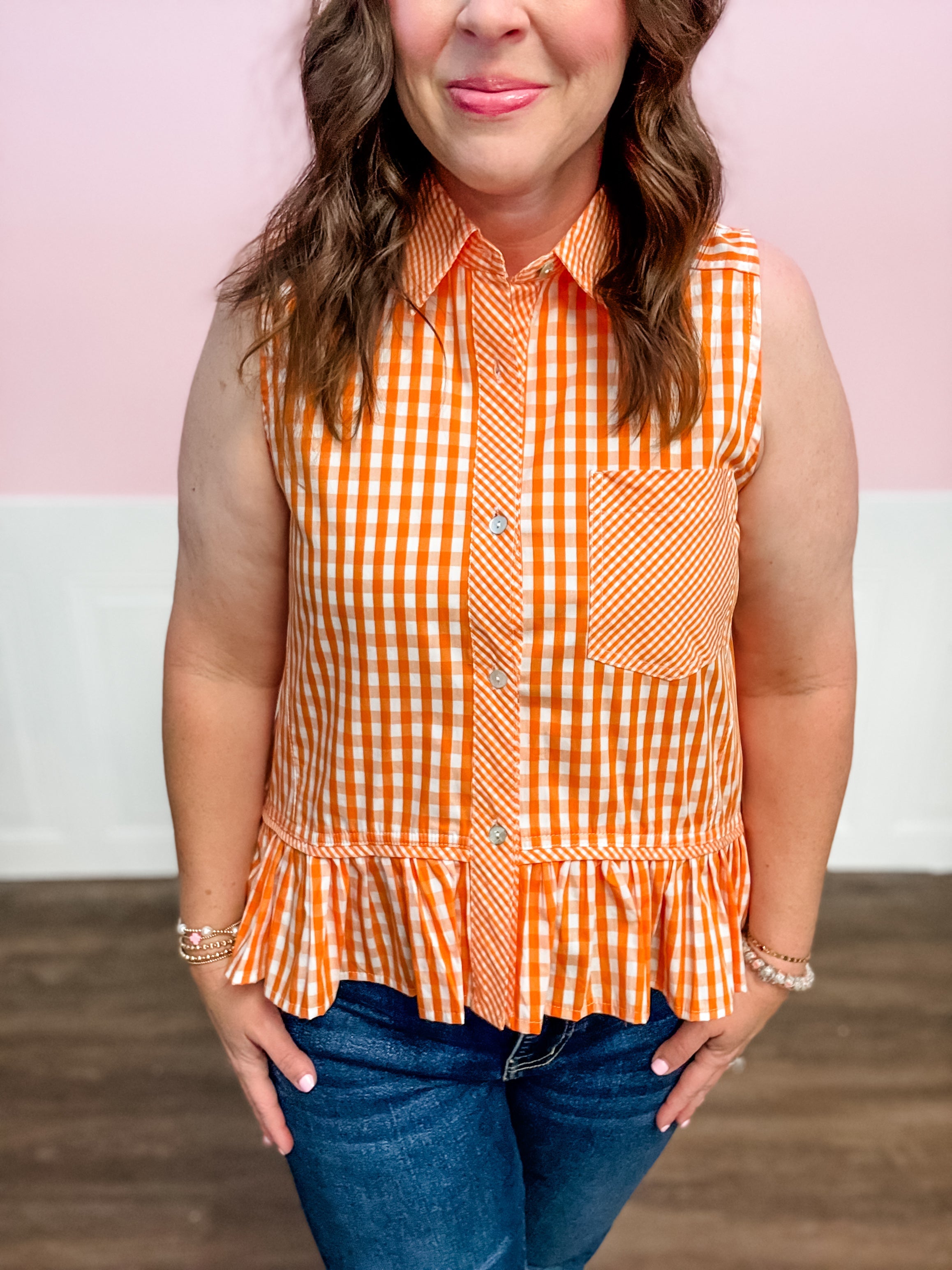 Orange You Stylish Top - Just a Small Town Girl
