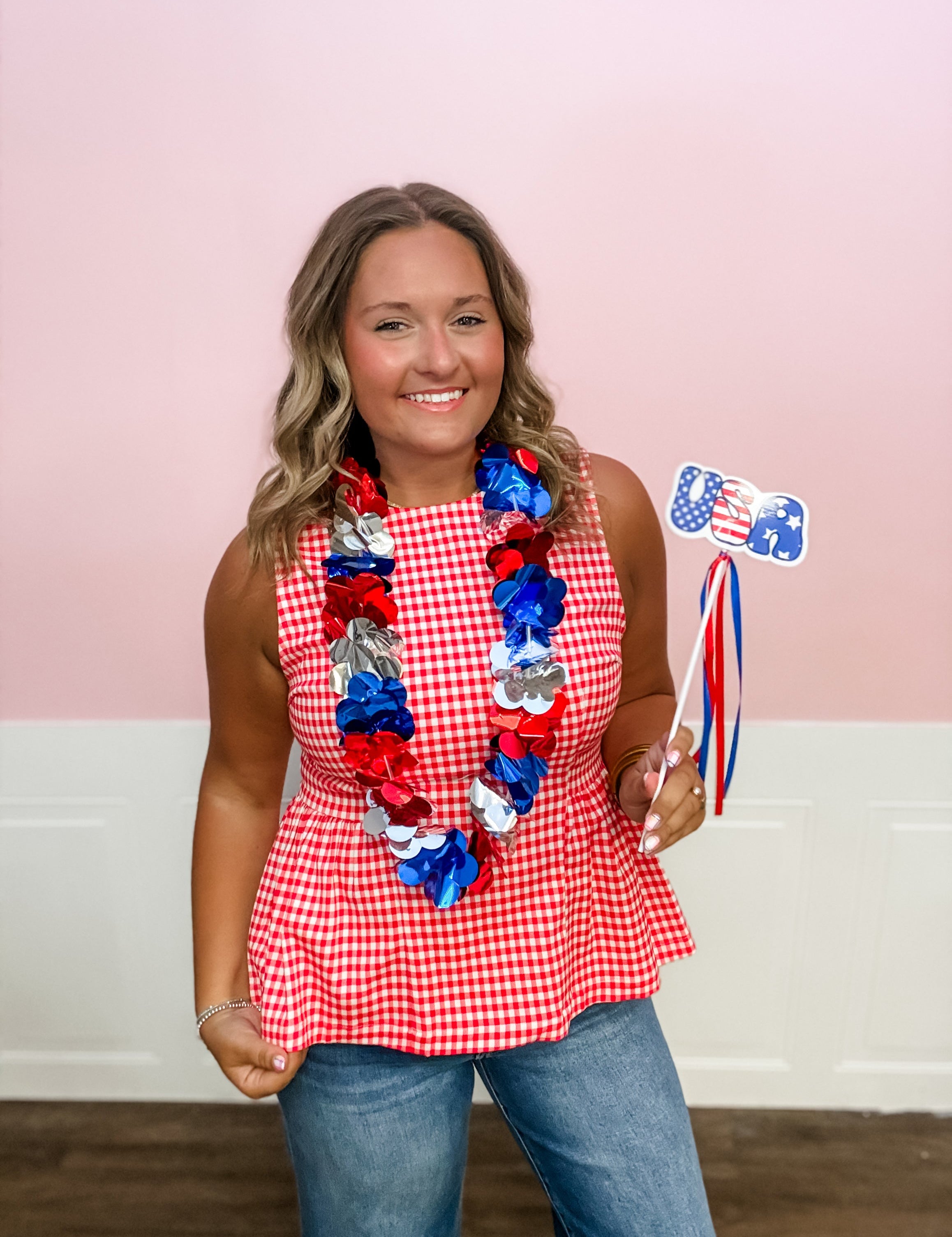 Picnic Date Gingham Top - Just a Small Town Girl