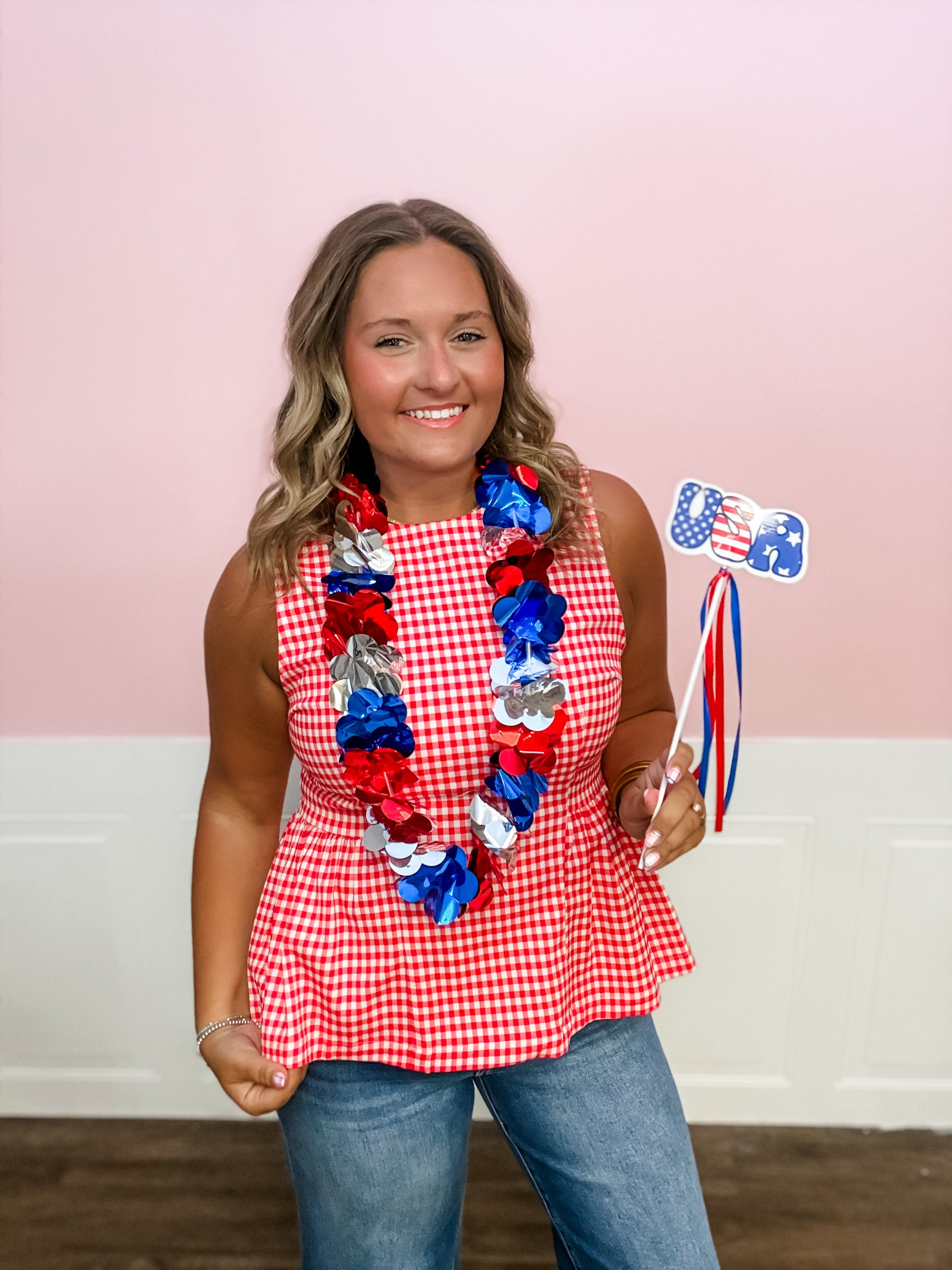 Picnic Date Gingham Top - Just a Small Town Girl