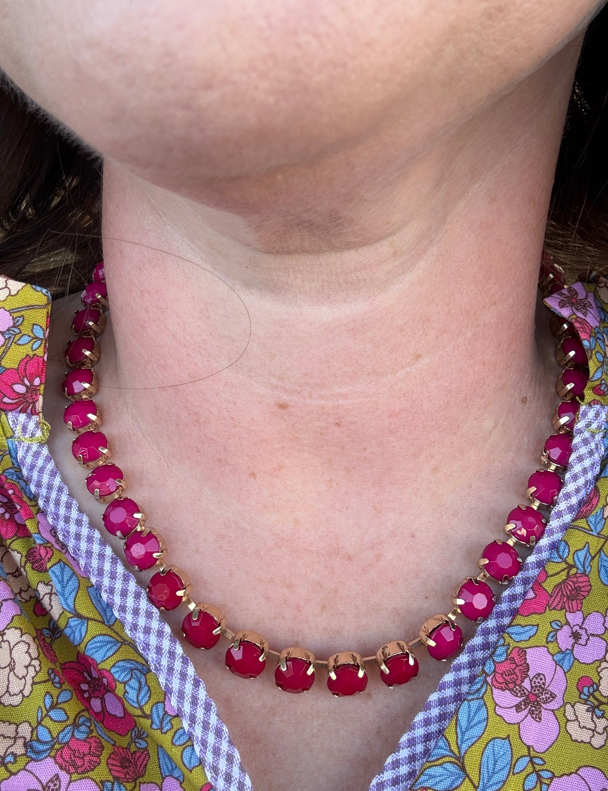 Pink Lemonade Luxe Necklace - Just a Small Town Girl