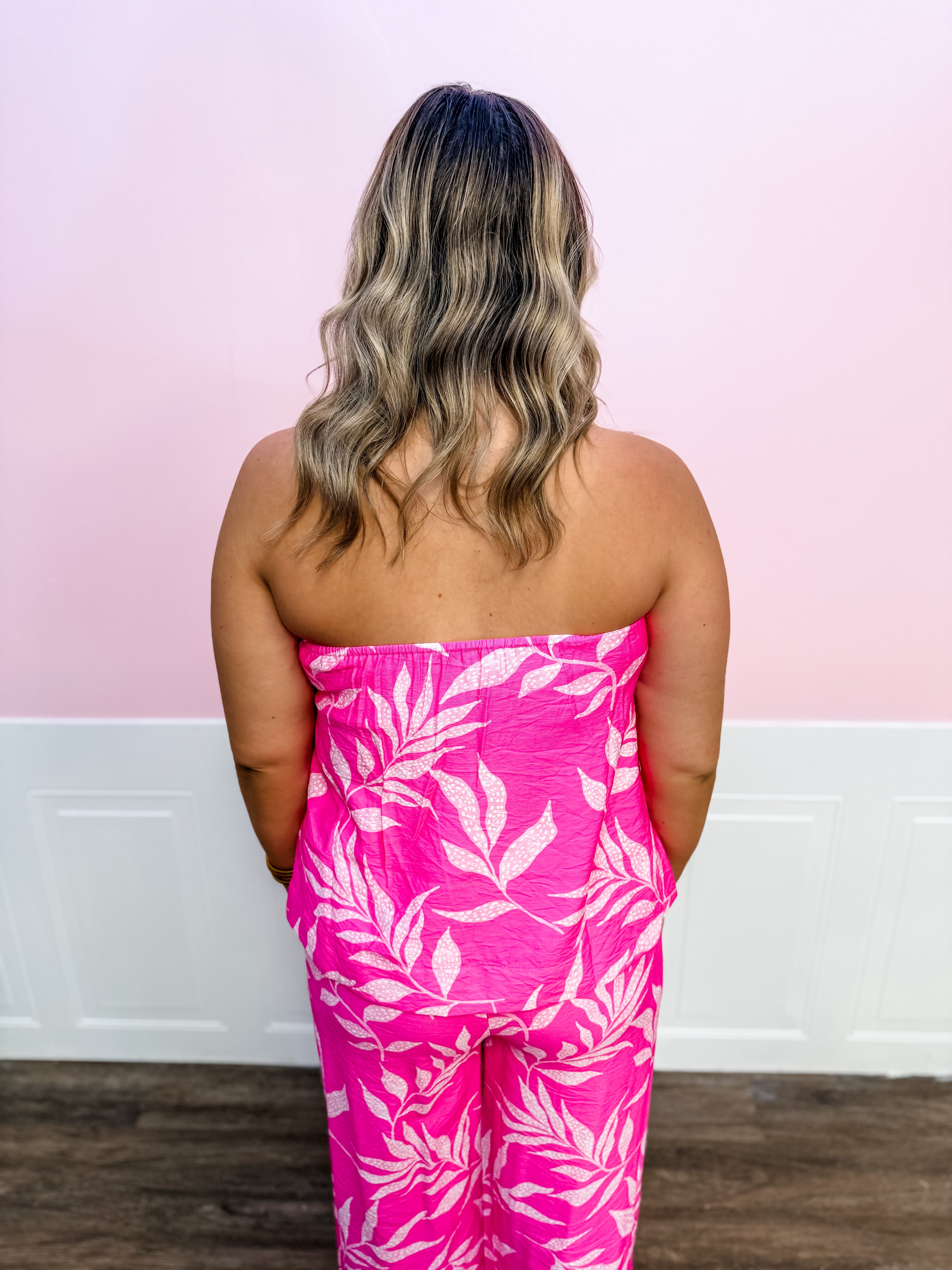 Pink Paradise Sleeveless Top - Just a Small Town Girl