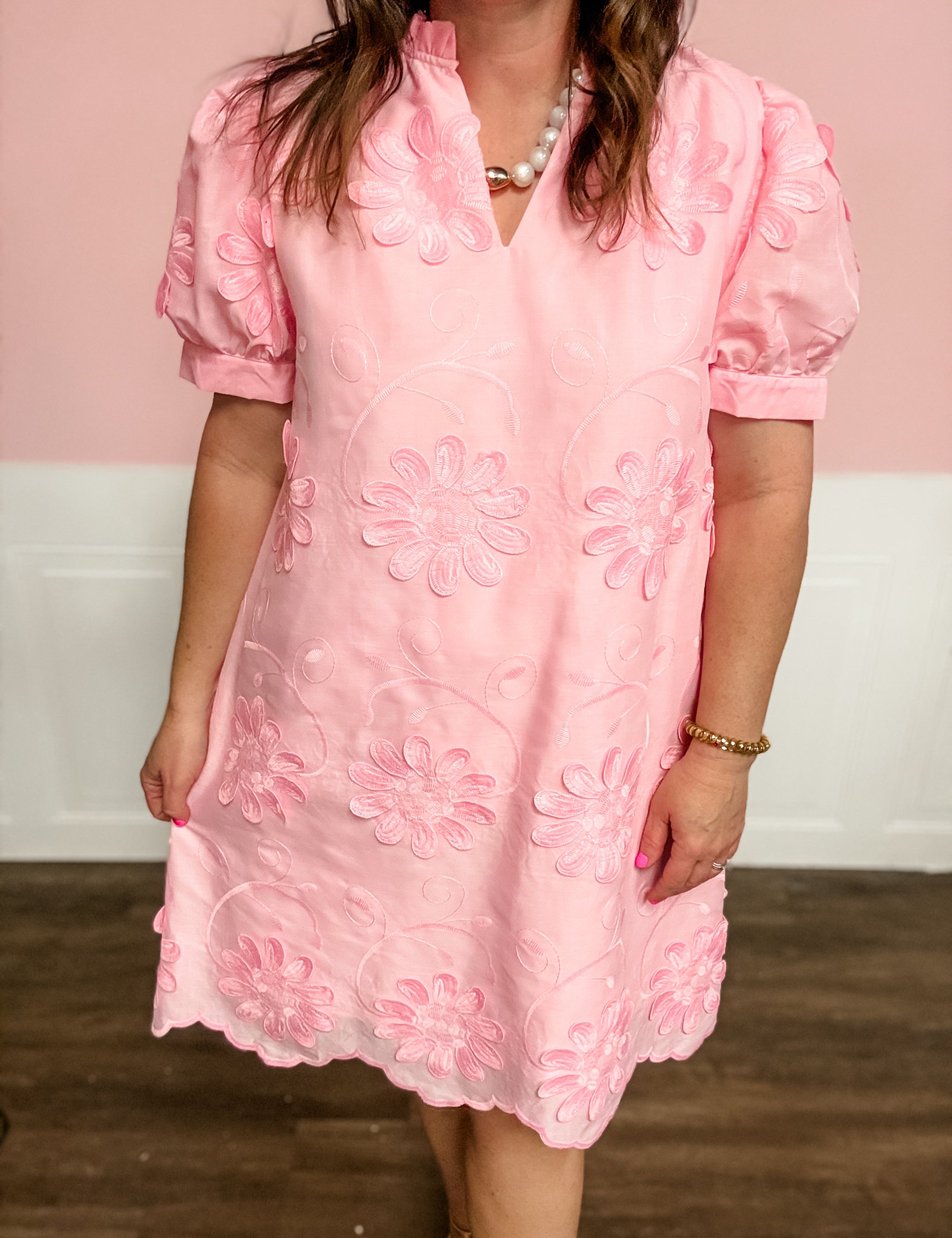 Pink Petals Forever Dress - Just a Small Town Girl